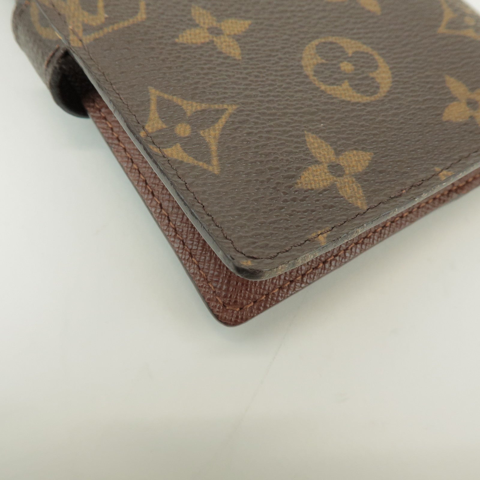 Louis Vuitton Monogram Agenda PM Planner Cover Brown R20005