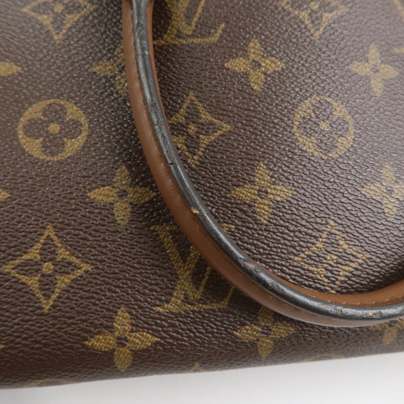 Louis Vuitton Monogram Pallas BB 2Way Bag Hand Bag Brown M43235