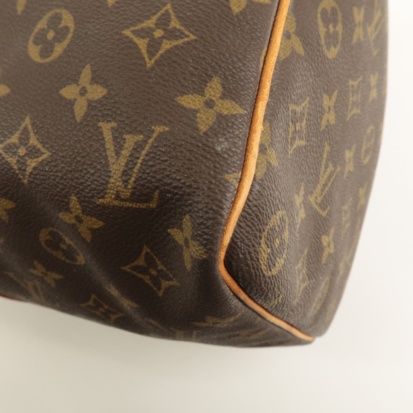 Louis Vuitton Monogram Keep All 45 Boston Bag Brown M41428