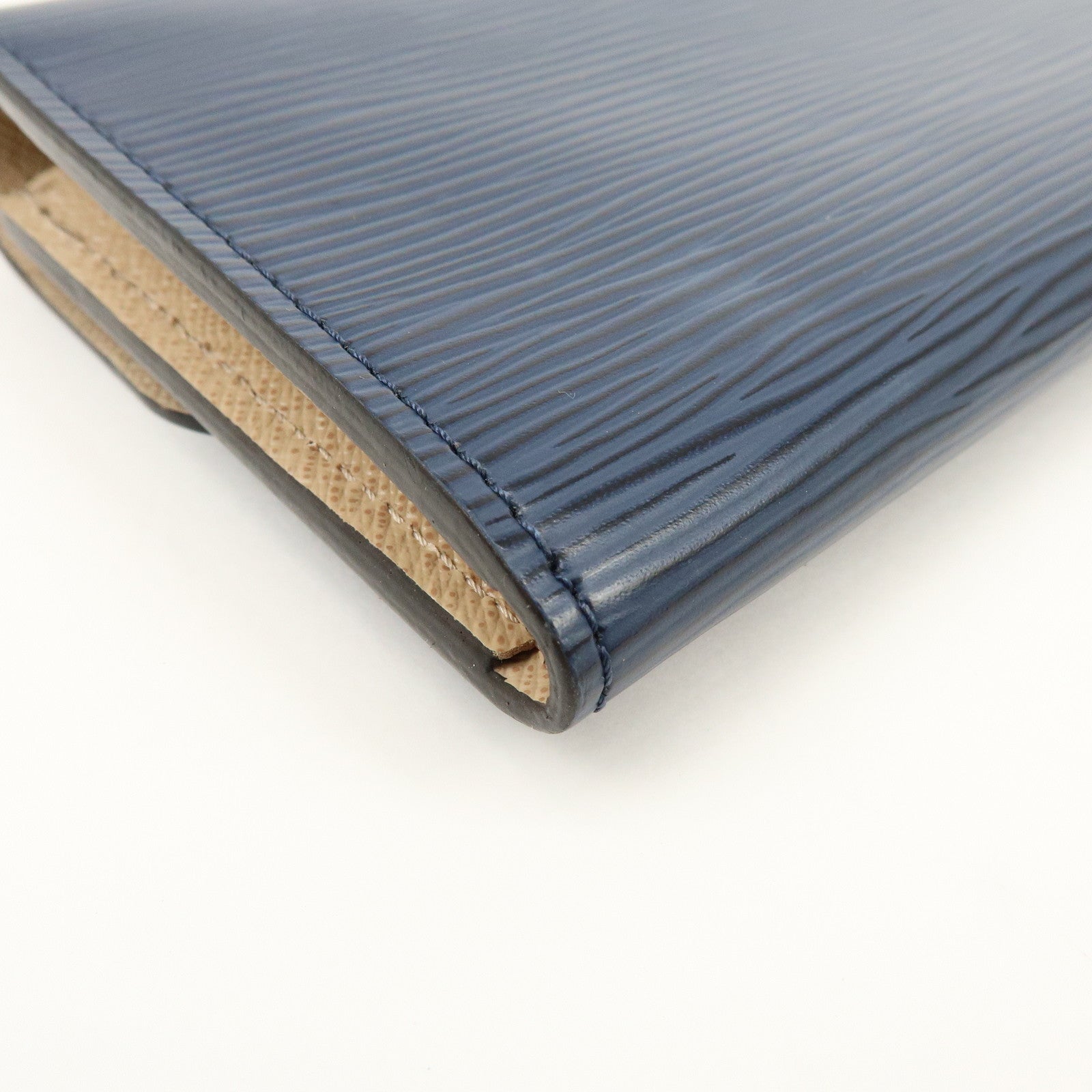 Louis Vuitton Epi Portefeuille Emilie Wallet Indigo Blue M60854