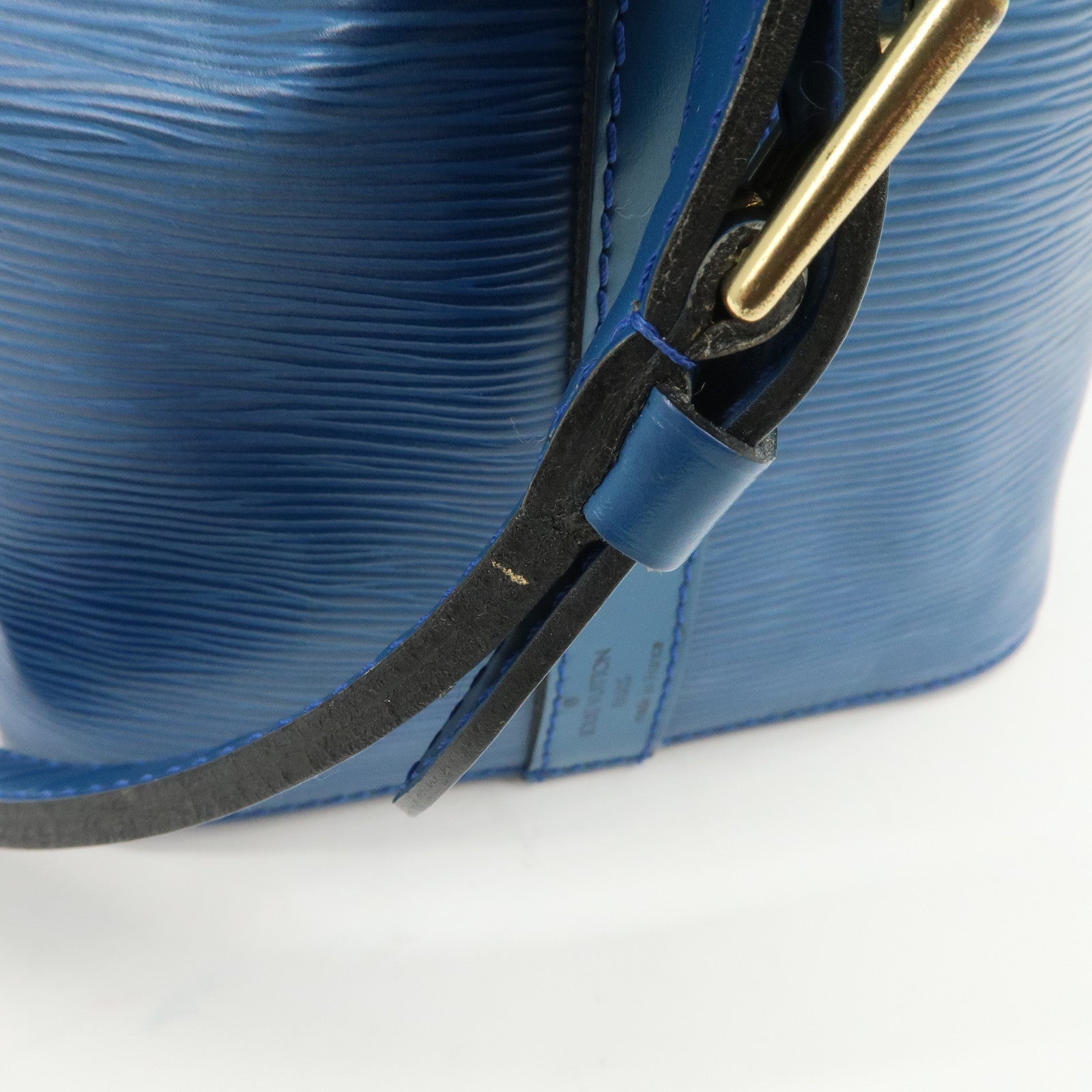 Louis Vuitton Epi Leather Petit Noe Shoulder Bag Toledo Blue M44105