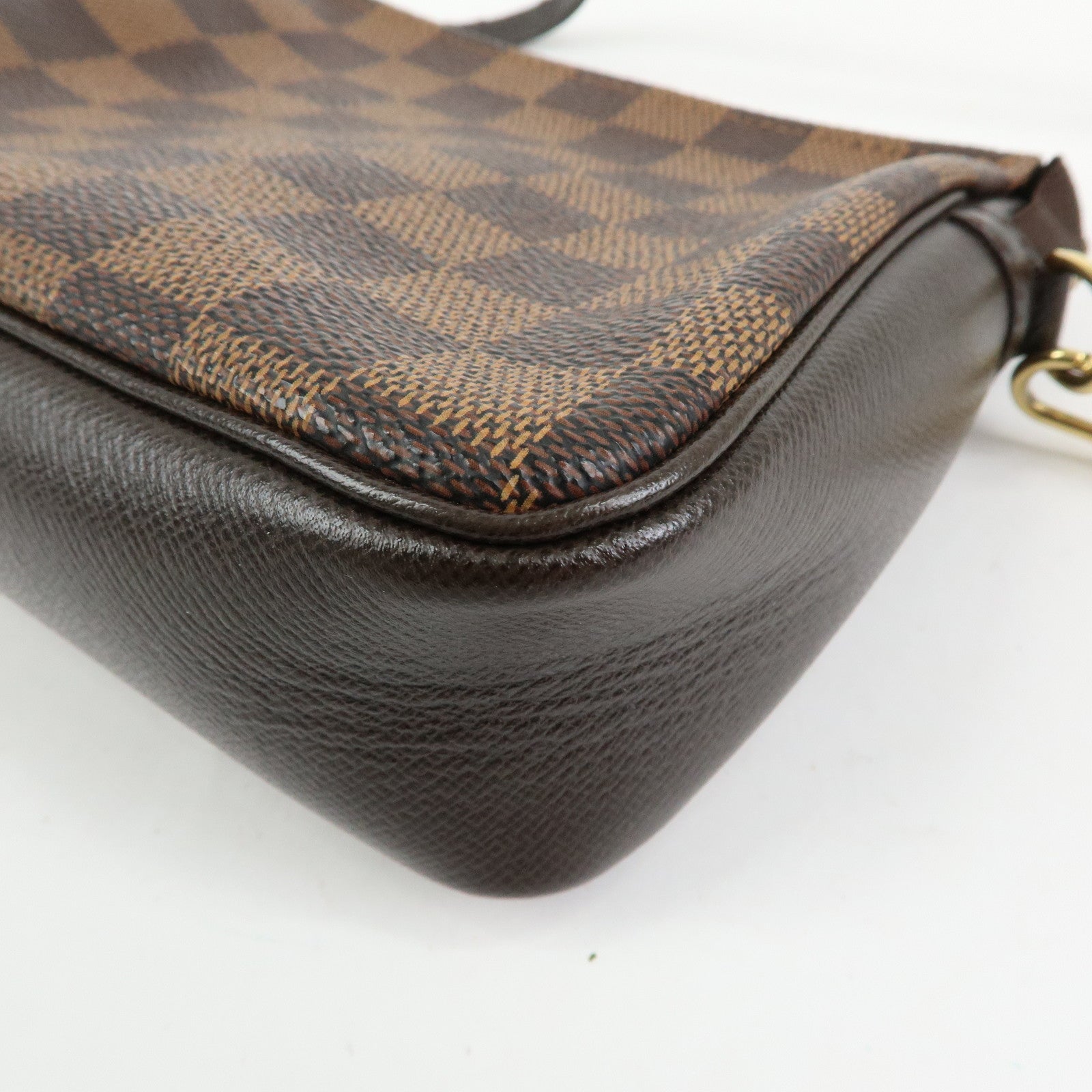 Louis Vuitton Damier Trousse Makeup Accessory Pouch Brown N51982