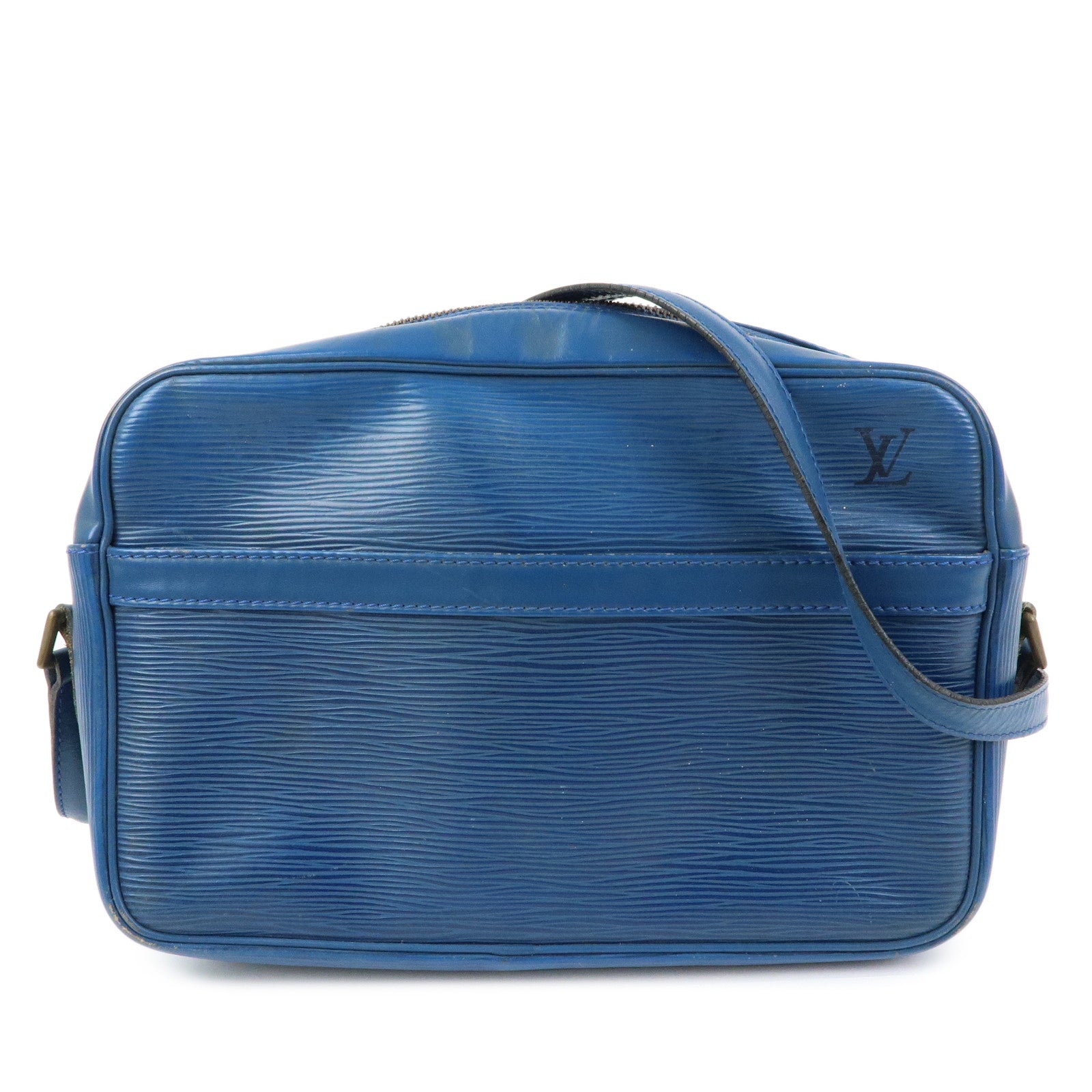 Louis Vuitton Epi Trocadero 27 Shoulder Bag Toledo Blue M51315