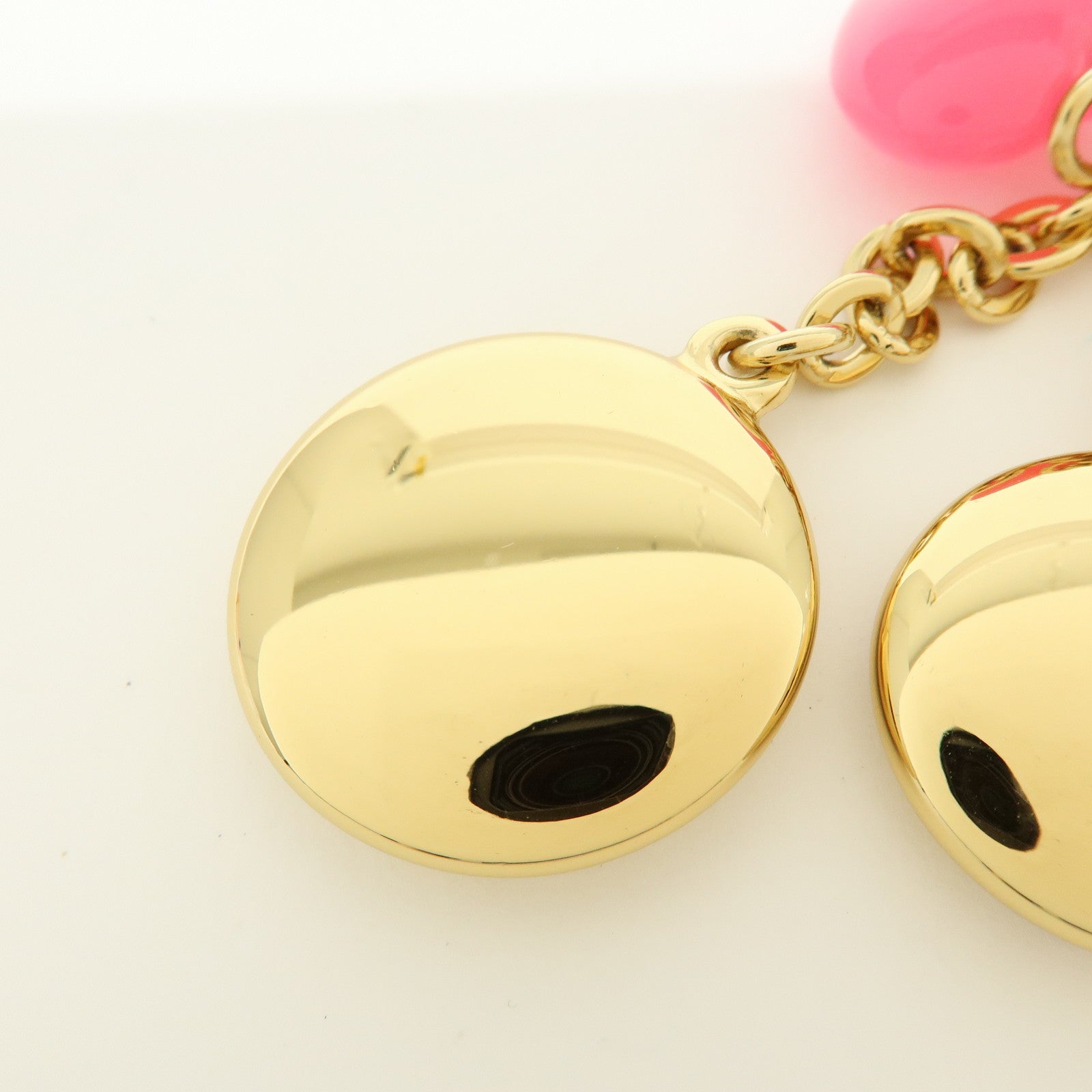 Louis Vuitton Metal Porte Cles LV Enamored Bag Charm Gold M00819