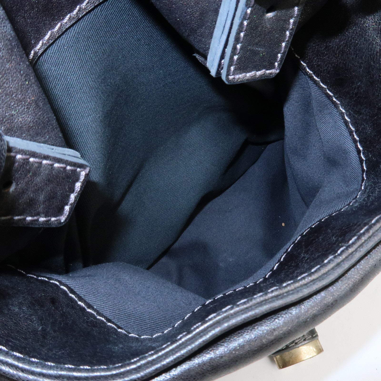 Chloe Paddington Leather Hand Bag Shoulder Bag Black