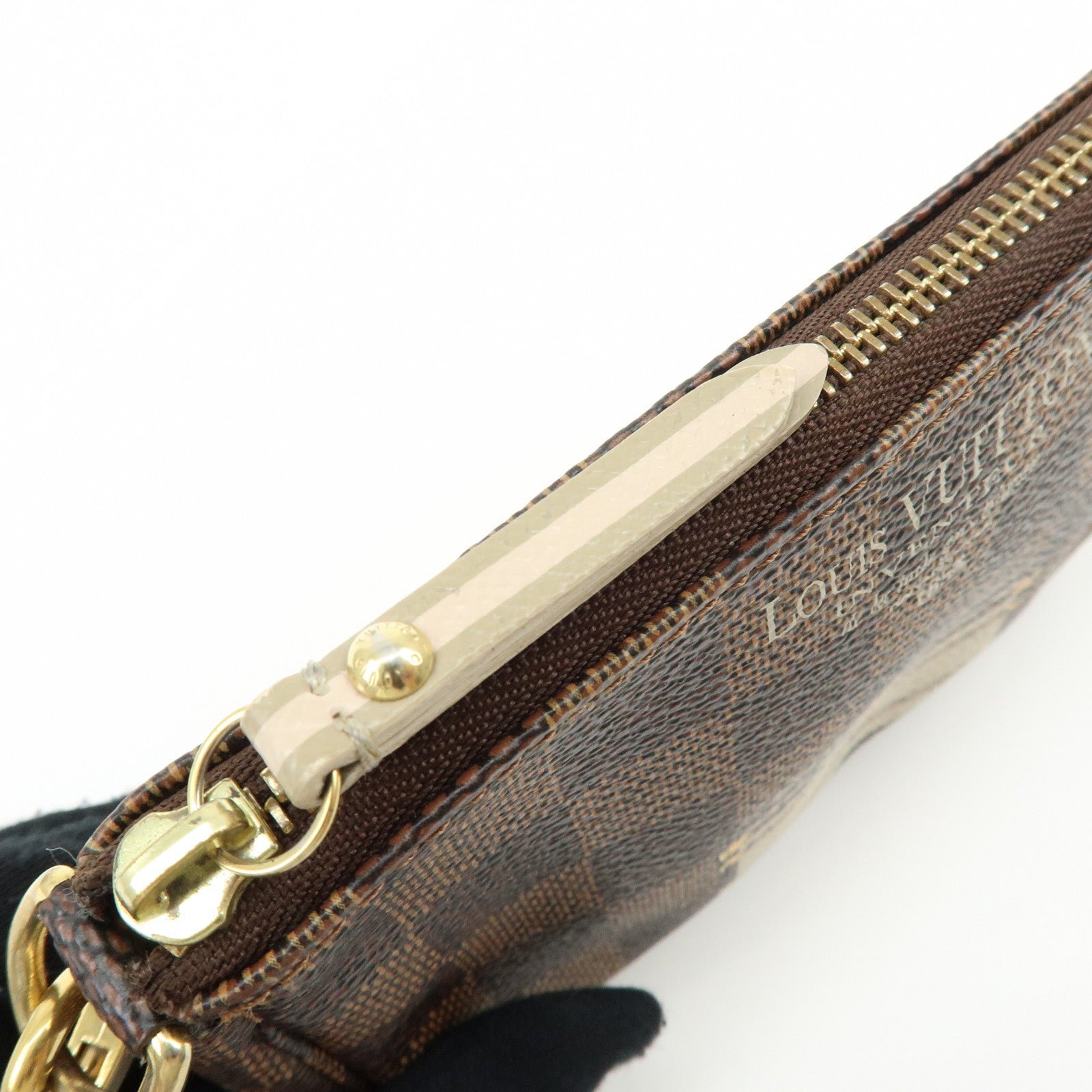 Louis Vuitton Damier Canvas Mini Pochette Accessires Trank N63181