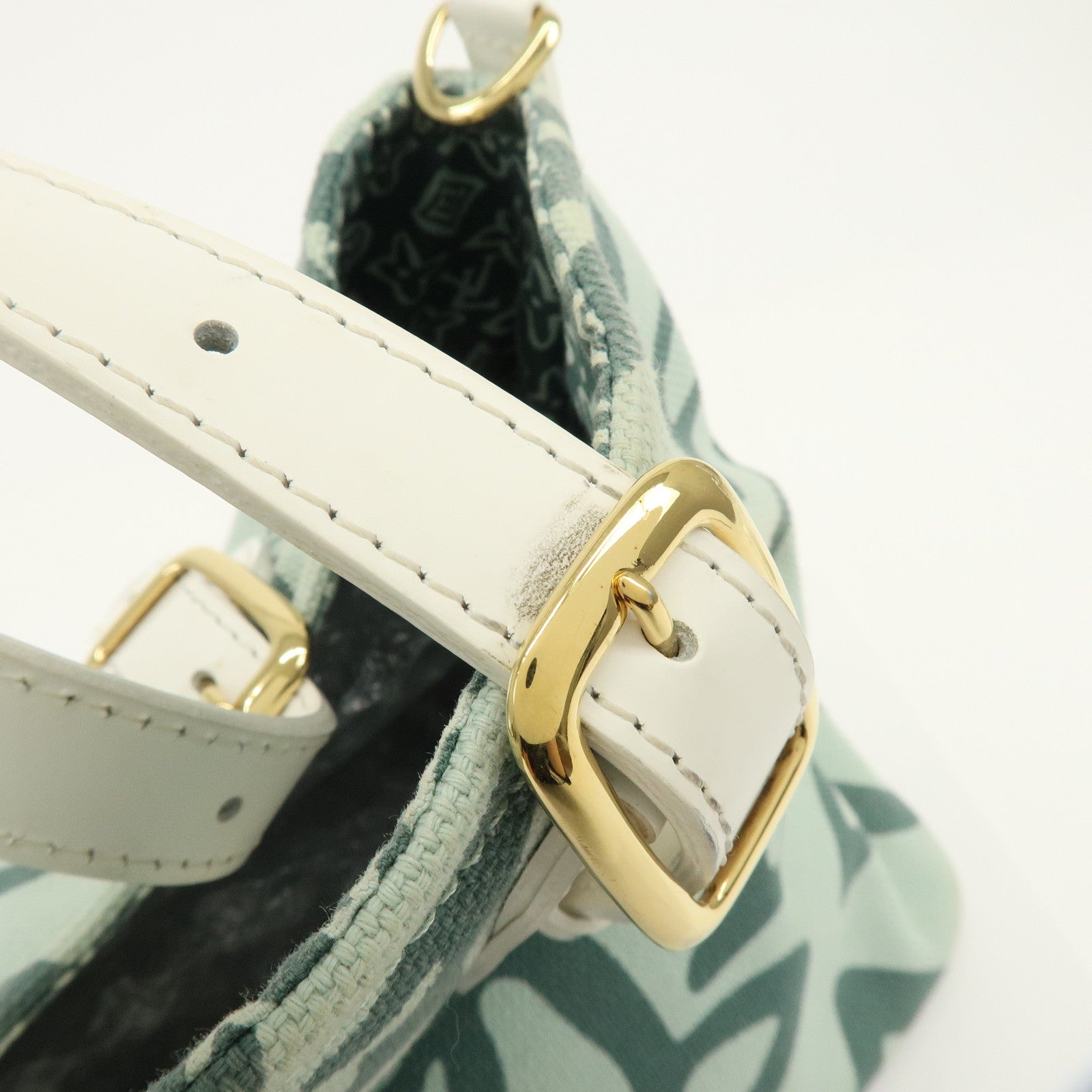 Louis Vuitton Cruise Line Tahitienne PM Canvas Tote Bag Mint M95678