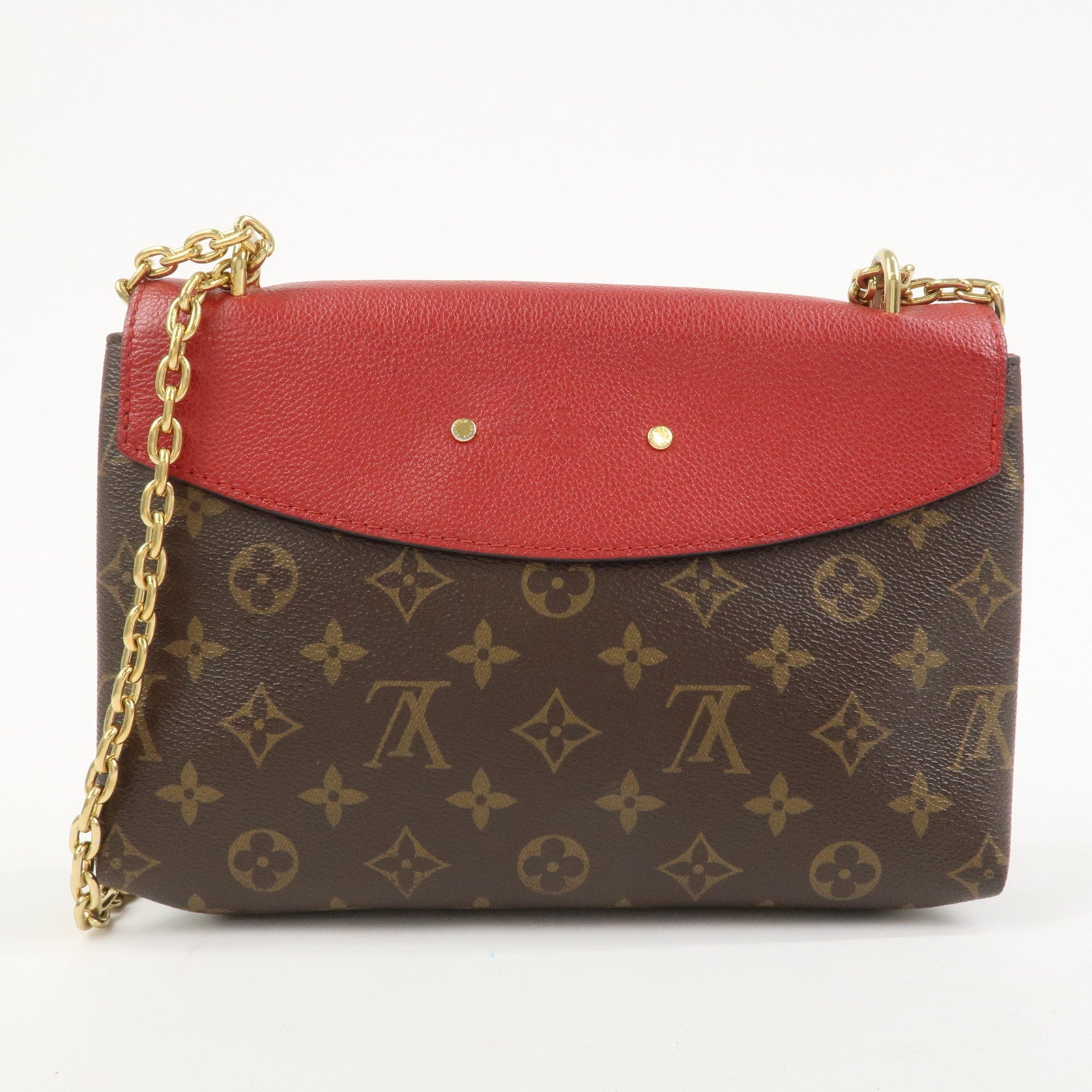 Louis Vuitton Monogram Saint Placide Chain Shoulder Bag M43713