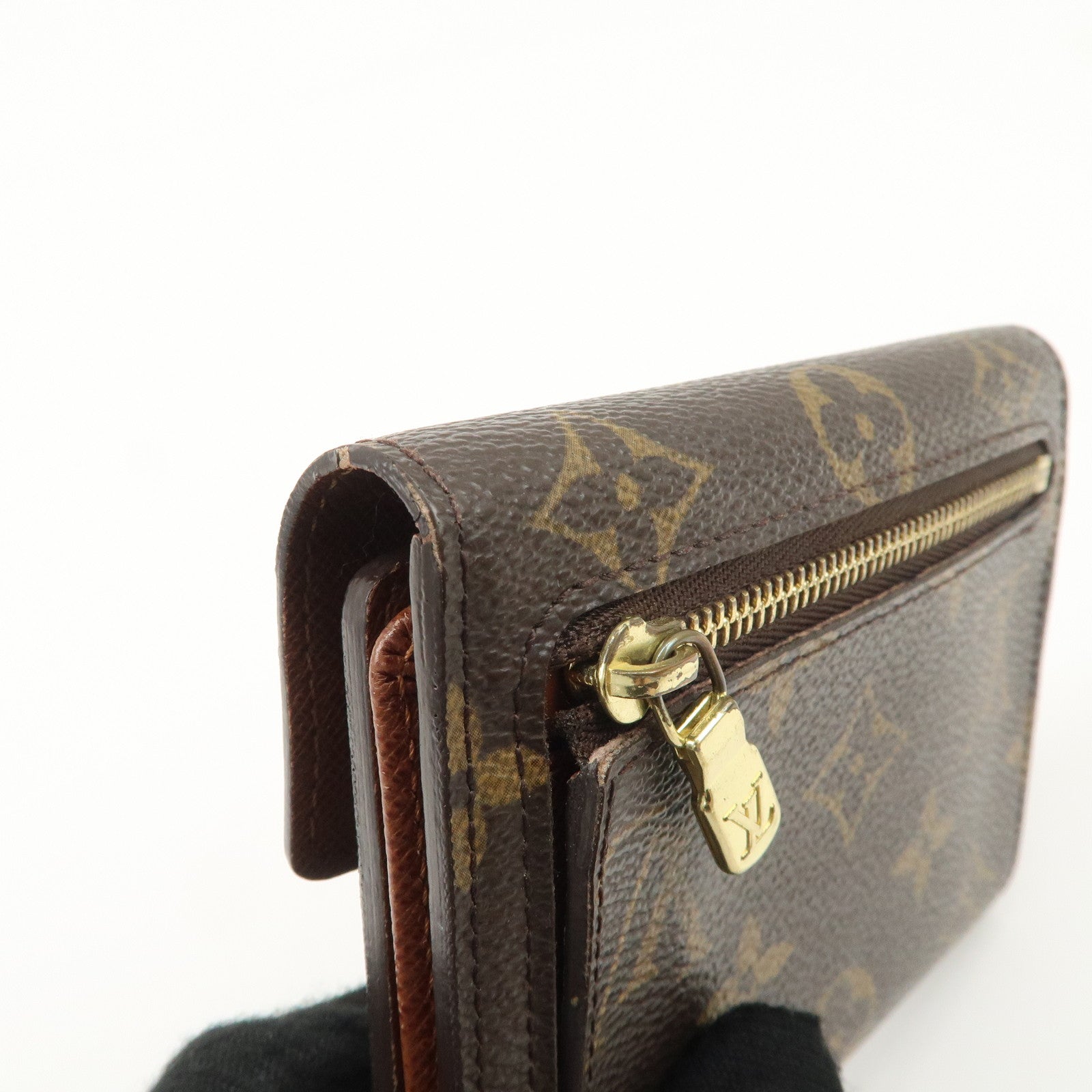 Louis Vuitton Monogram Portefeuille Koala Wallet Brown M58013 Used