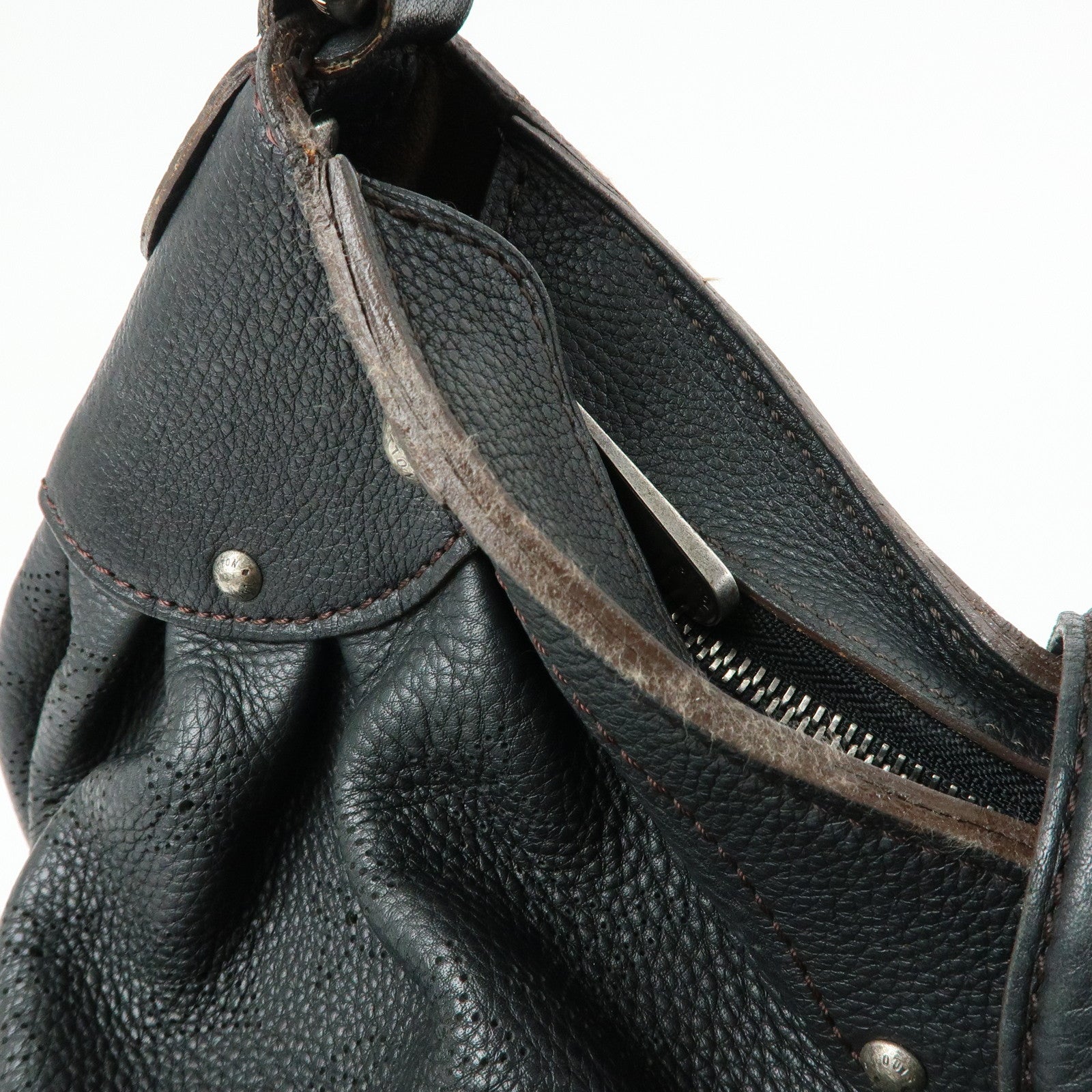 Louis Vuitton Monogram Mahina Solar PM Shoulder Bag Noir M93127