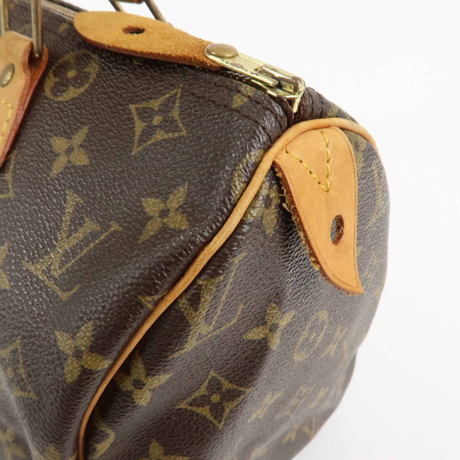 Louis Vuitton Monogram Speedy 30 Boston Bag Hand Bag Brown M41526