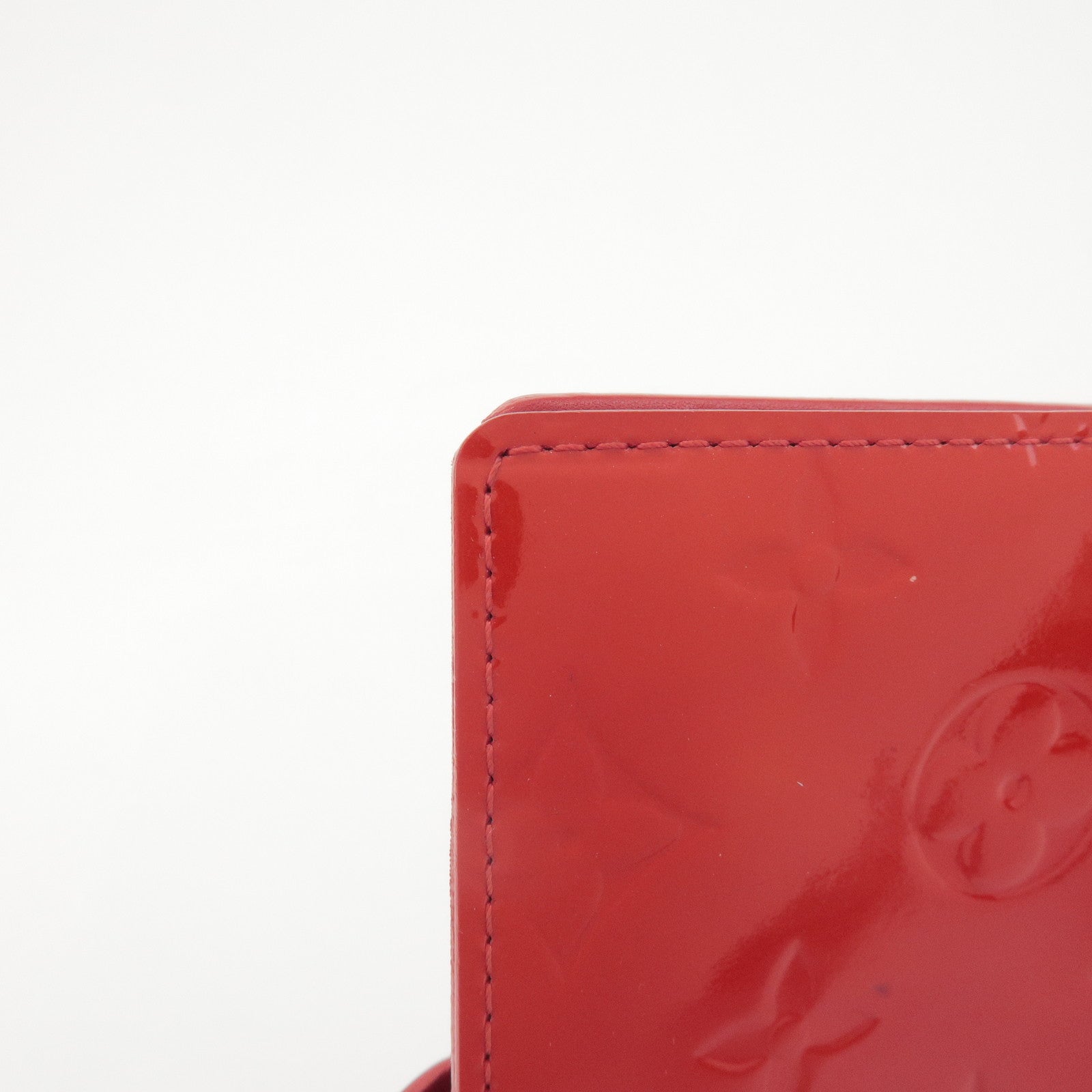 Louis Vuitton Monogram Vernis Agenda PM Pomme d'Amour Red R21016