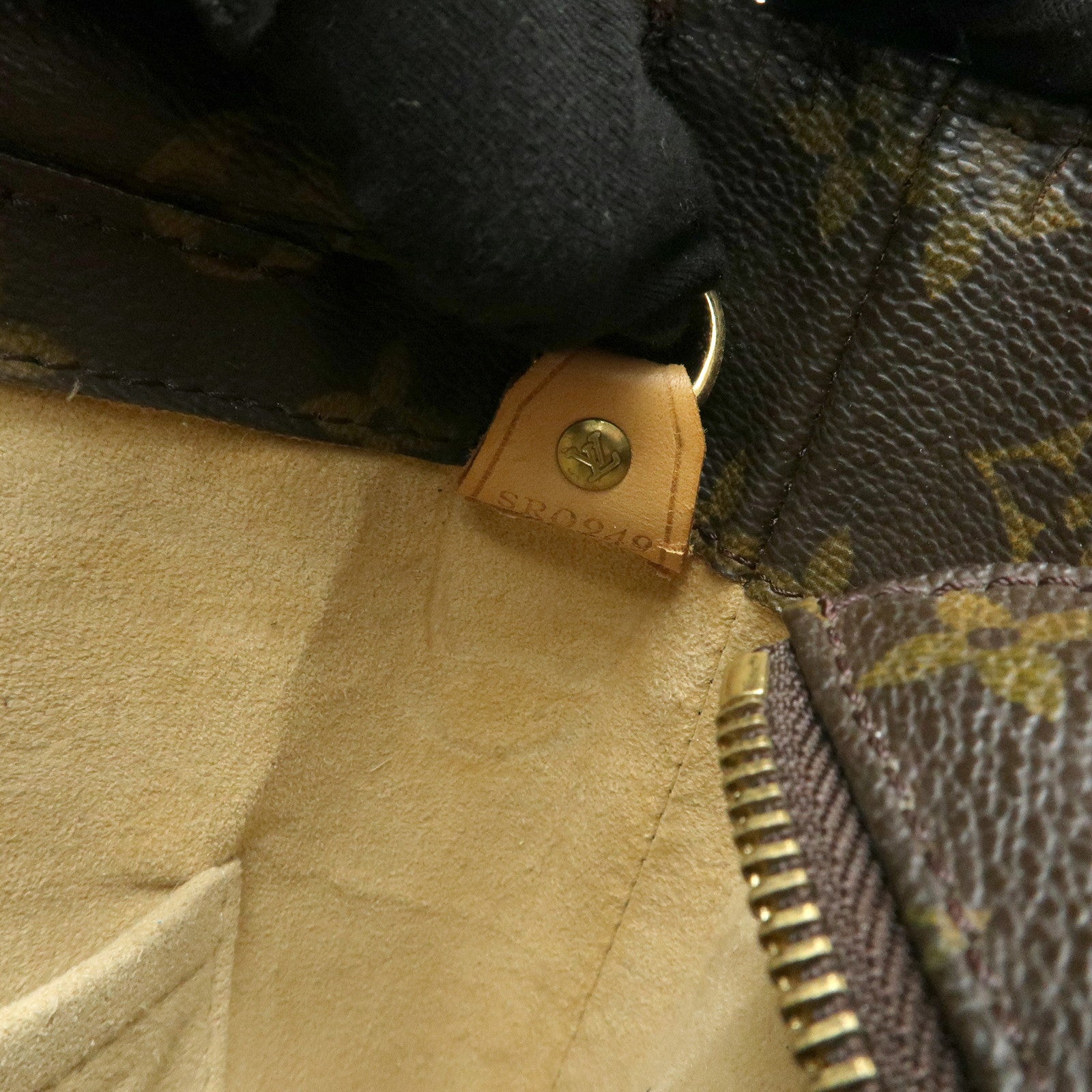 Louis Vuitton Monogram Luco Tote Bag Shoulder Bag Brown M51155