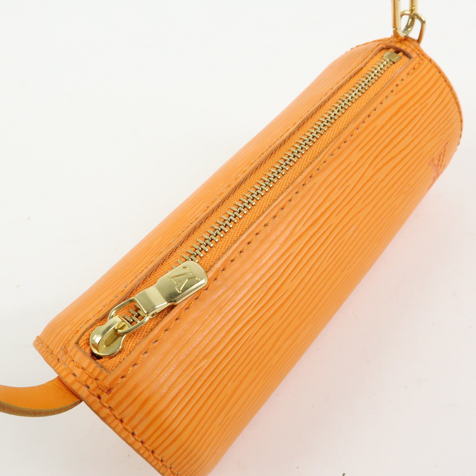 Louis Vuitton Epi Soufflot Hand Bag Mandarin Orange M5222H