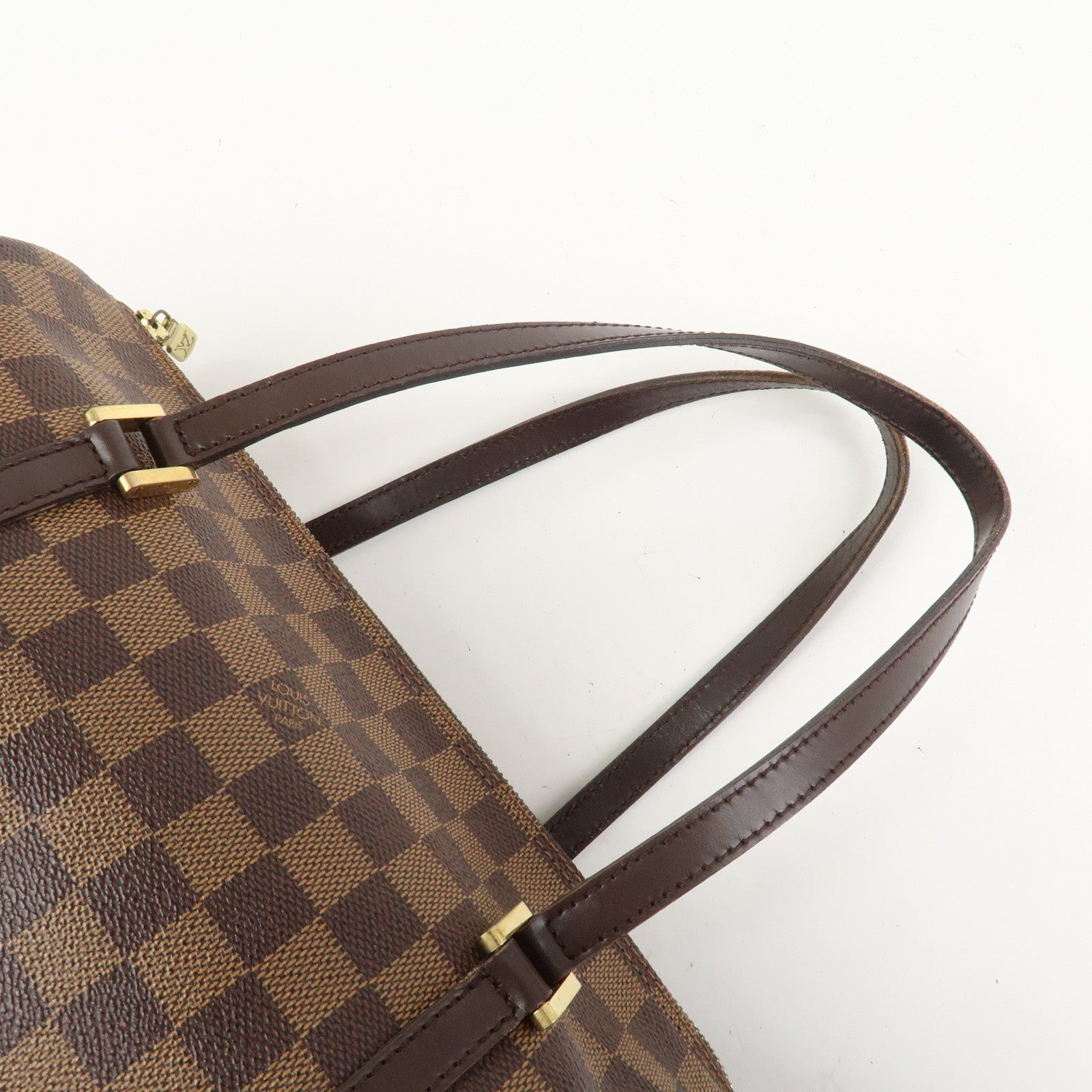 Louis Vuitton Damier Ebene Papillon 30 Hand Bag Brown N51303