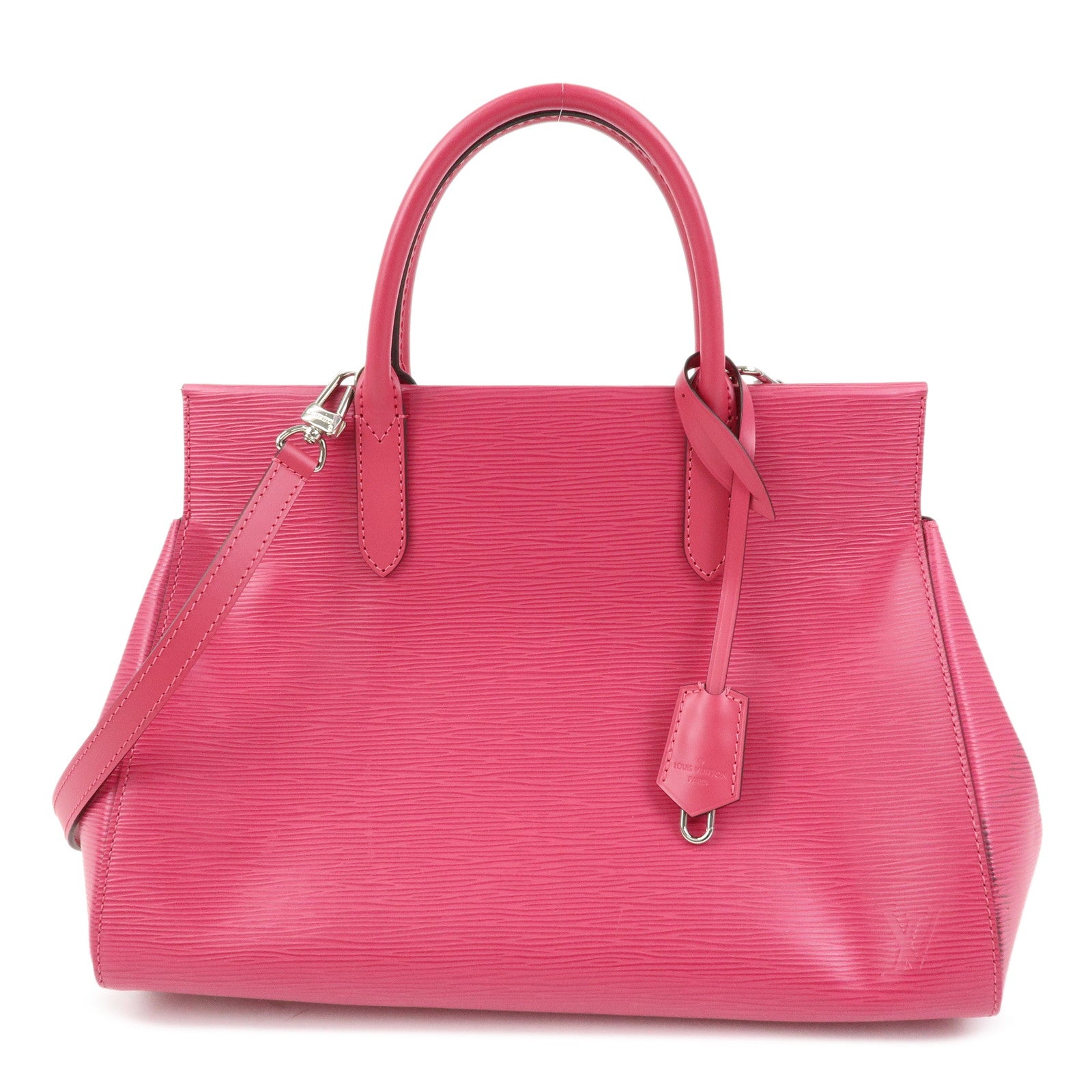 Louis Vuitton Epi Leather Marly BB 2Way Bag Hand Bag Pivoine Ｍ41378