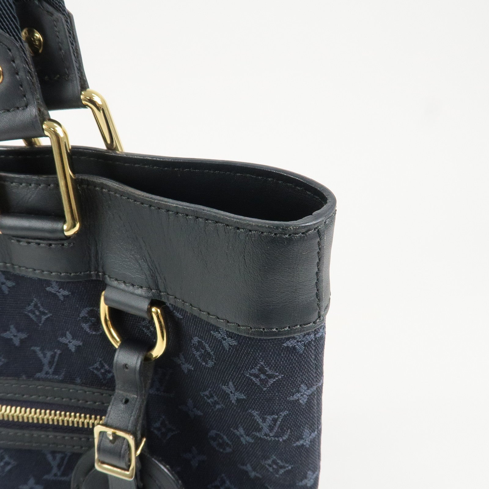 Louis Vuitton Monogram Mini Canvas Lucille GM Tote Bag Blue M92679