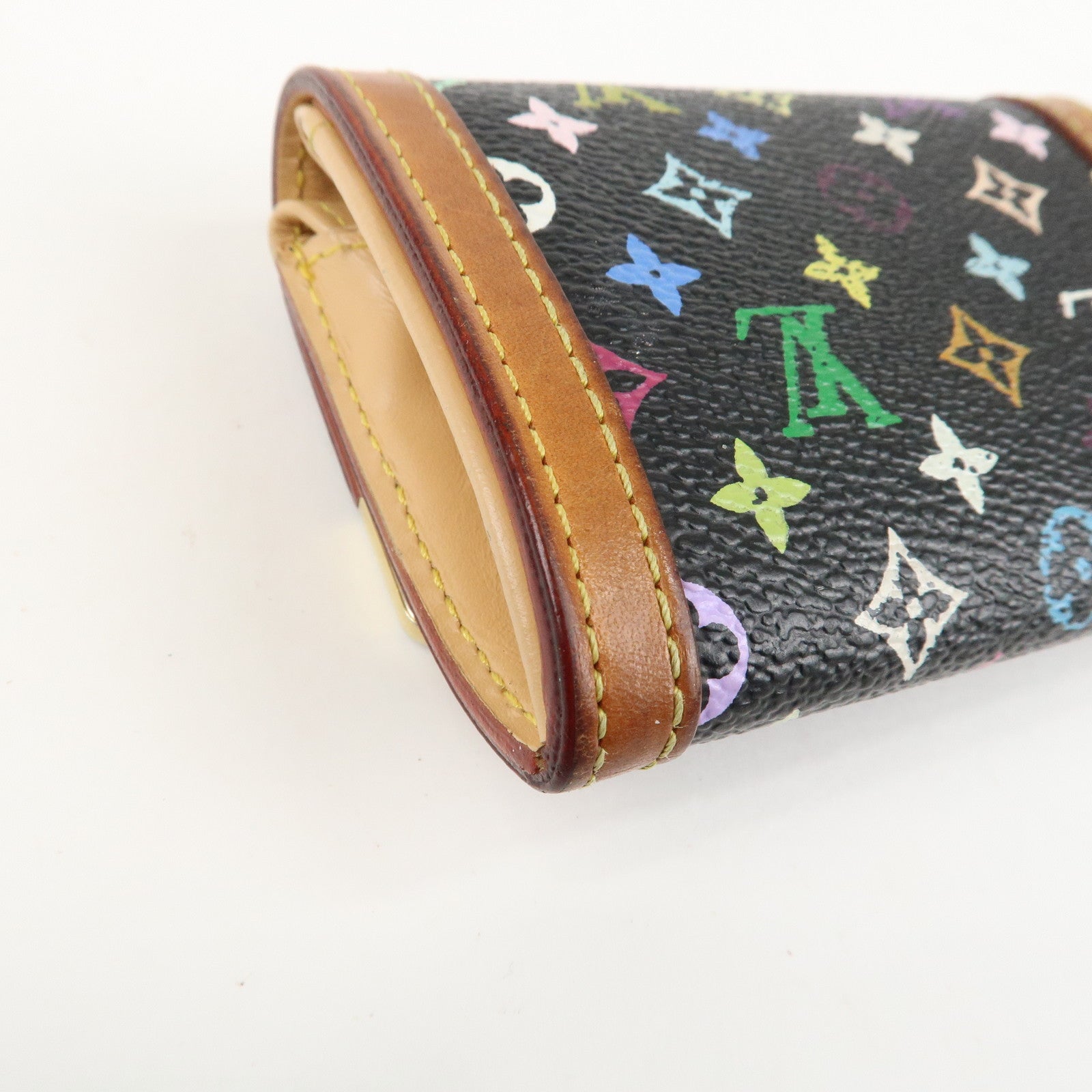 Louis Vuitton Monogram Multicolor Porte Monnaie Plat M92656 Used