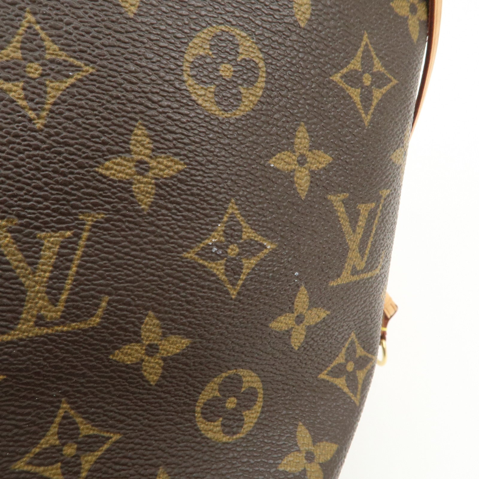 Louis Vuitton Monogram Neverfull MM Tote Bag Brown M40156 Used