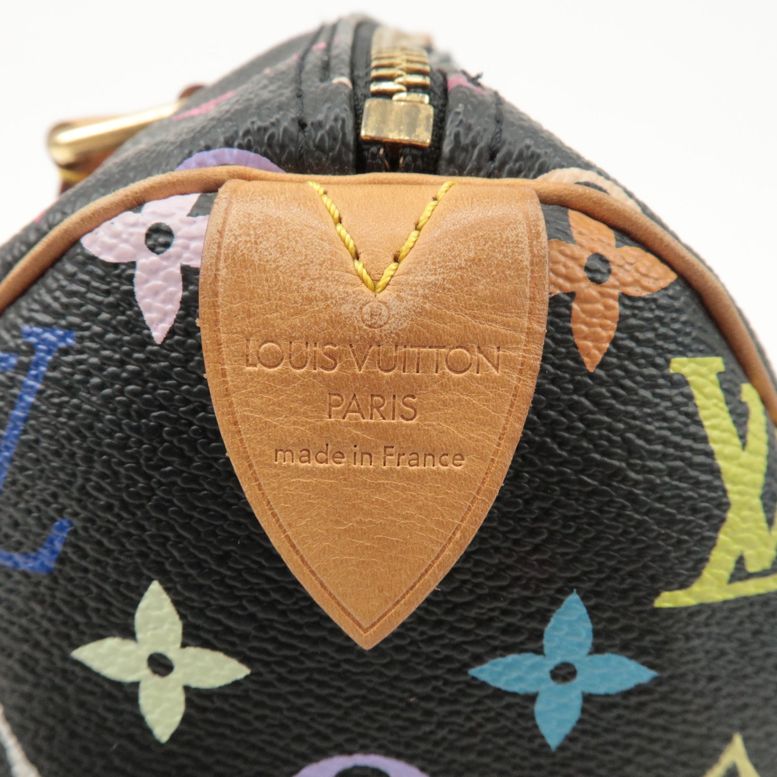 Louis Vuitton Monogram Multicolor Speedy 30 Hand Bag M92642 Used
