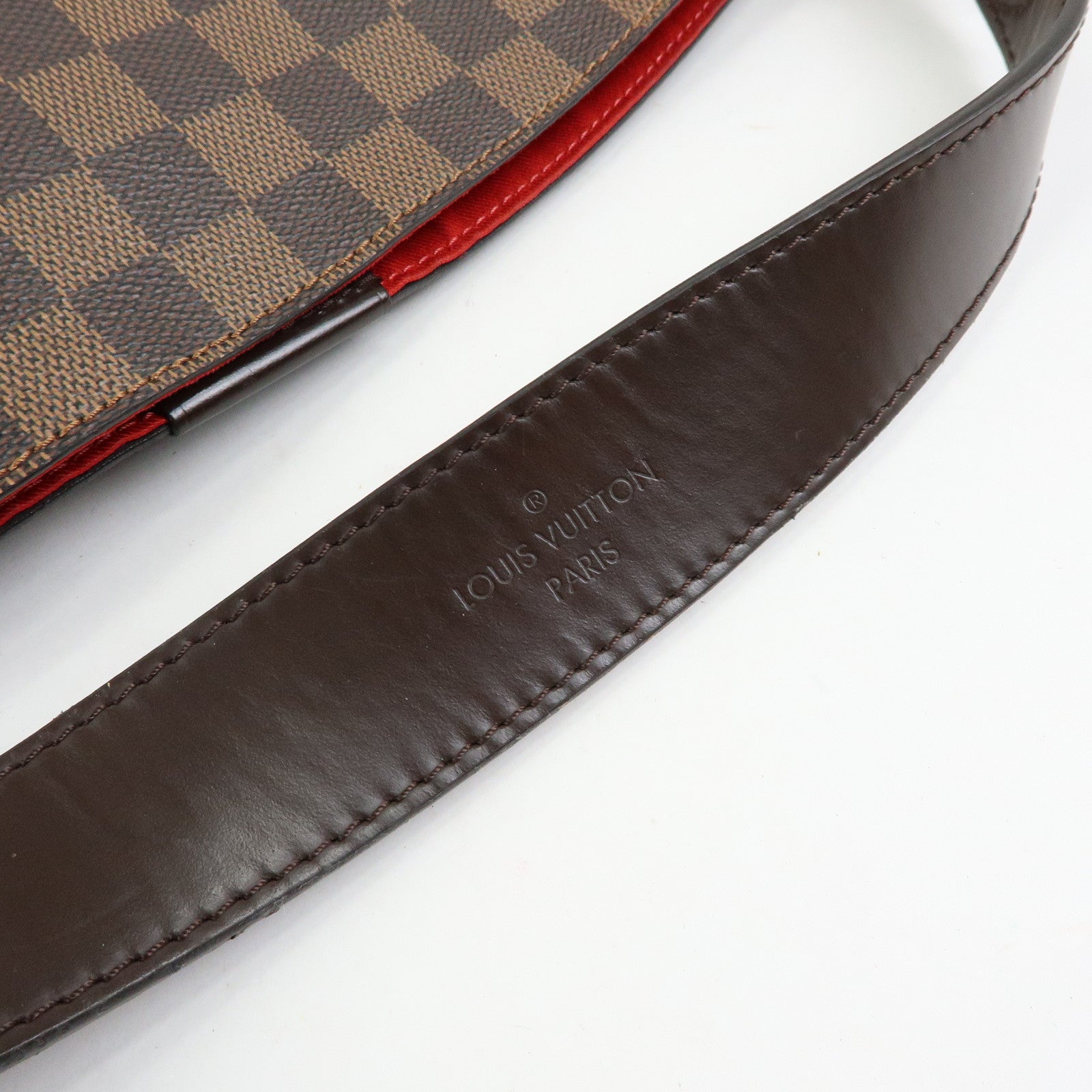 Louis Vuitton Damier Graceful MM Shoulder Bag Damier Ebene N44045