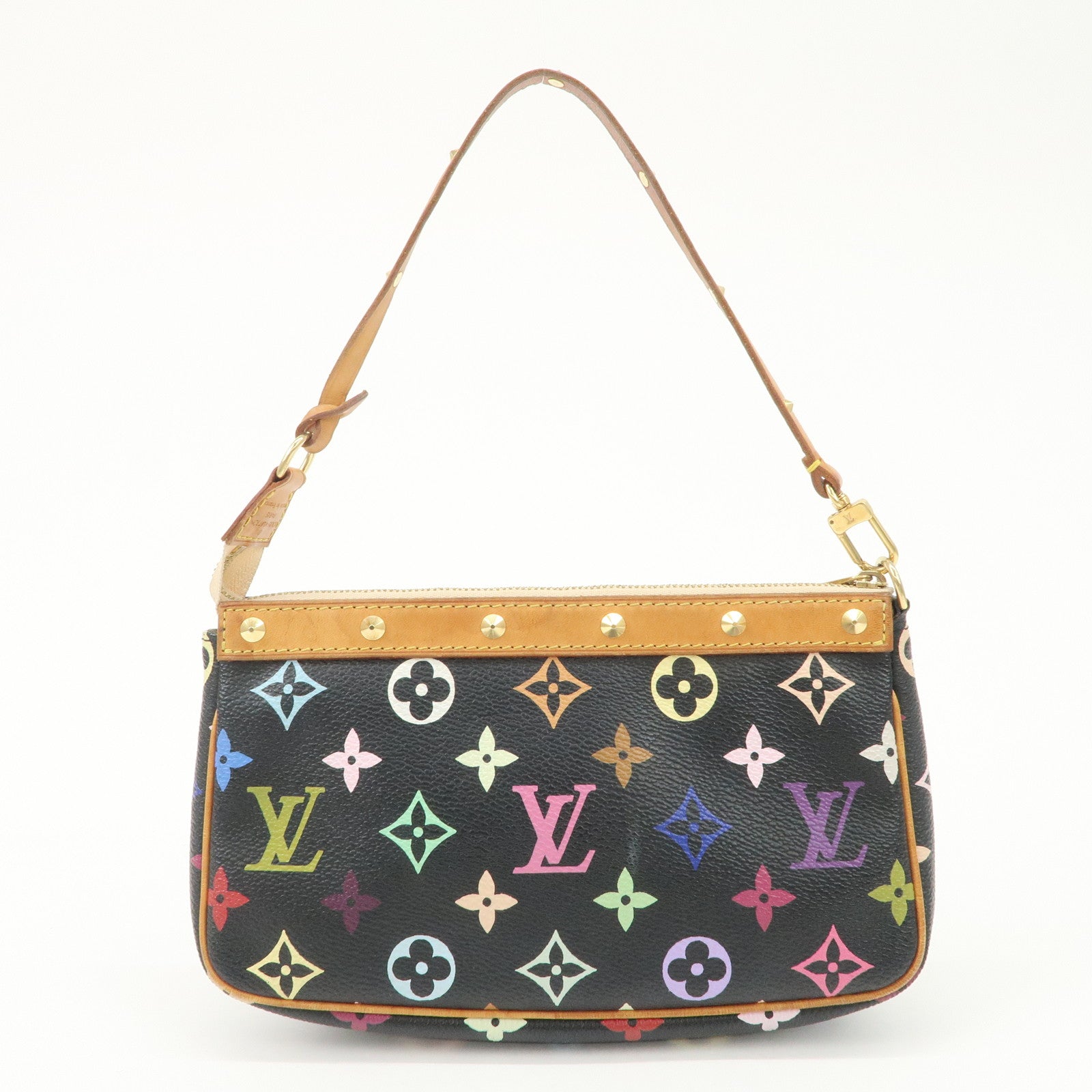 Louis Vuitton Monogram Multicolor Pochette Accessoires Noir M92648 Used