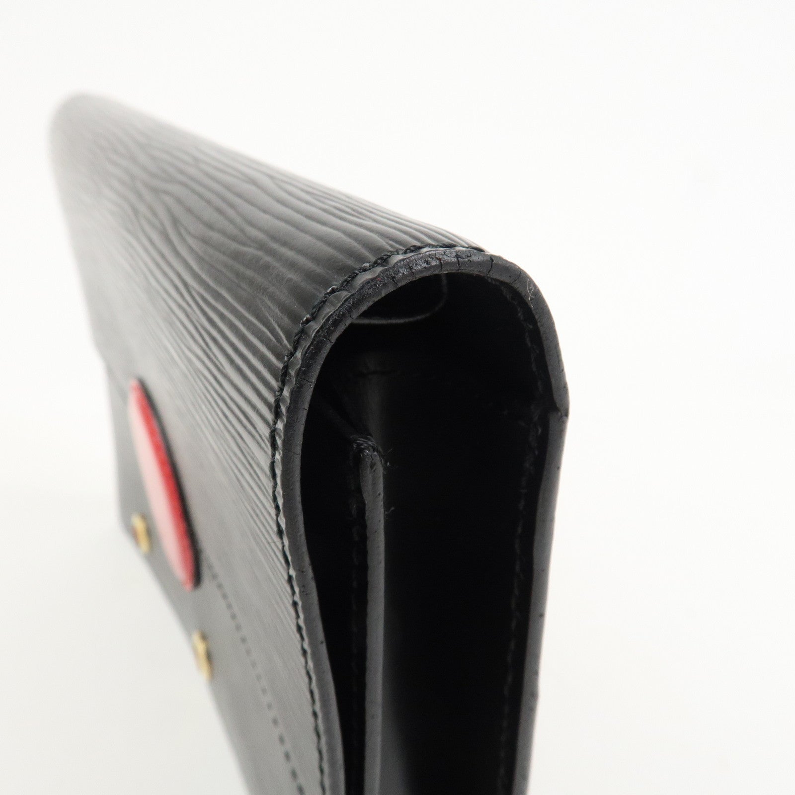 Louis Vuitton Epi leather Hublot Clutch Bag Noir M52557