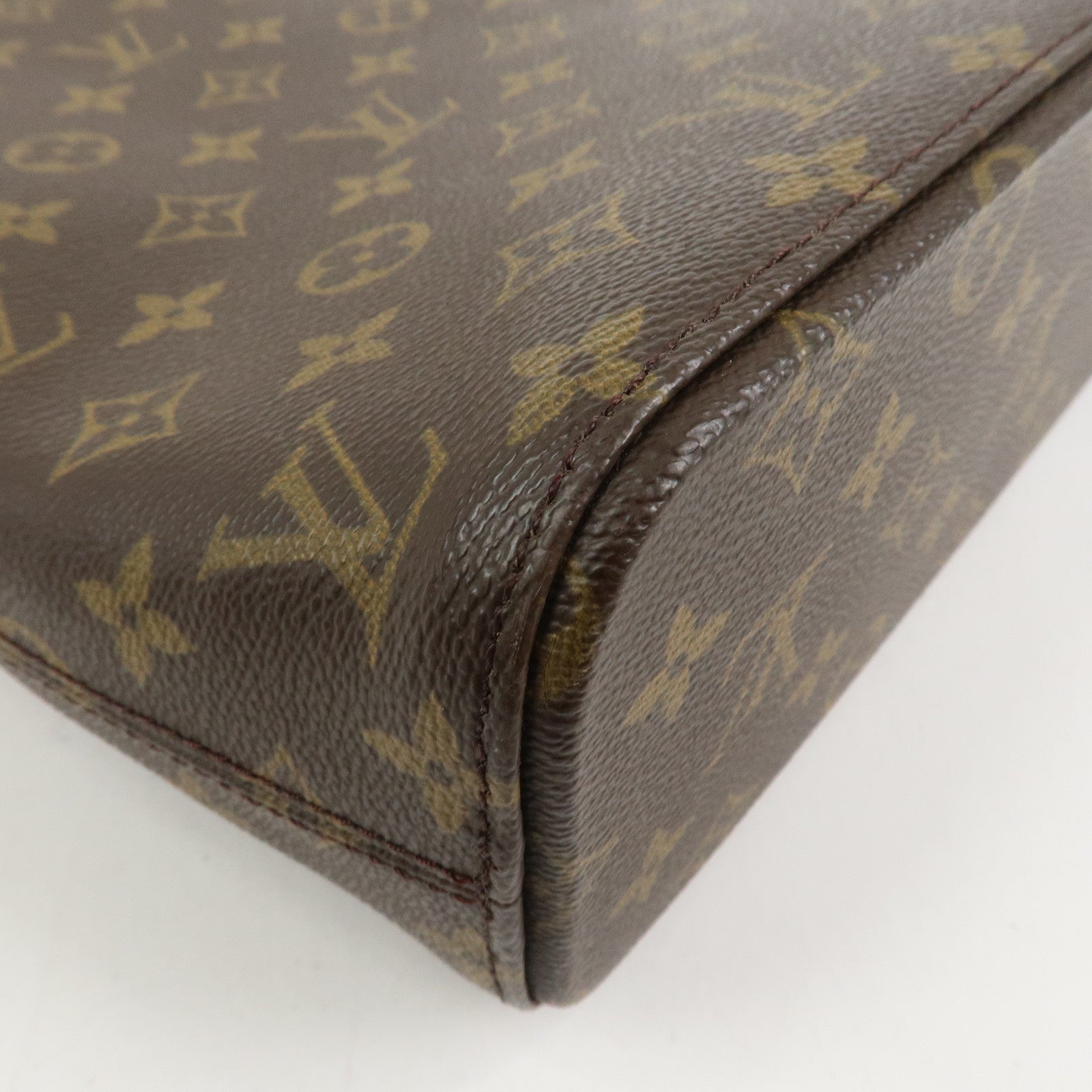 Louis Vuitton Monogram Luco Tote Bag Shoulder Bag Brown M51155