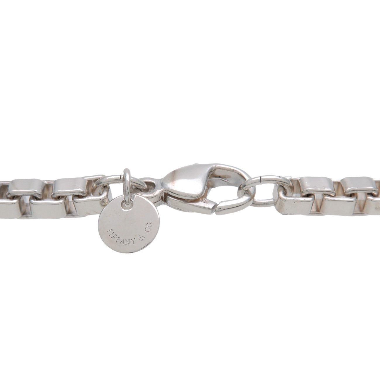 Tiffany & Co Venetian Link Necklace SV925 Silver