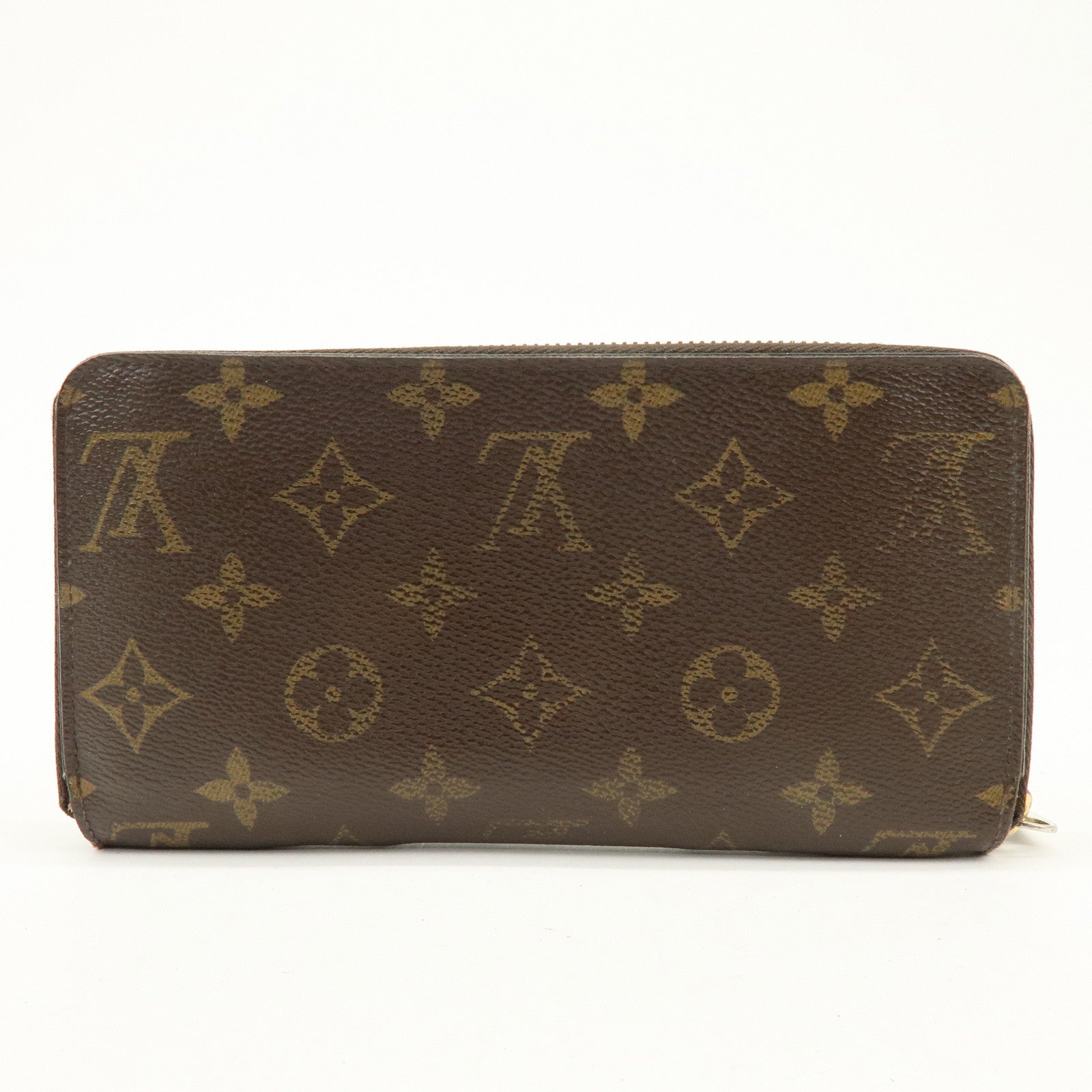 Louis Vuitton Monogram Canvas Zippy Long Wallet Brown M60017