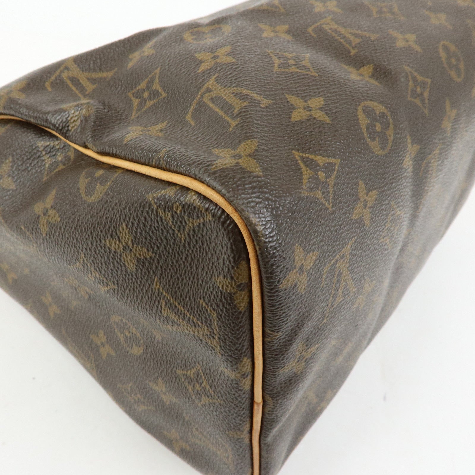 Louis Vuitton Monogram Speedy 30 Boston Bag Hand Bag Brown M41526