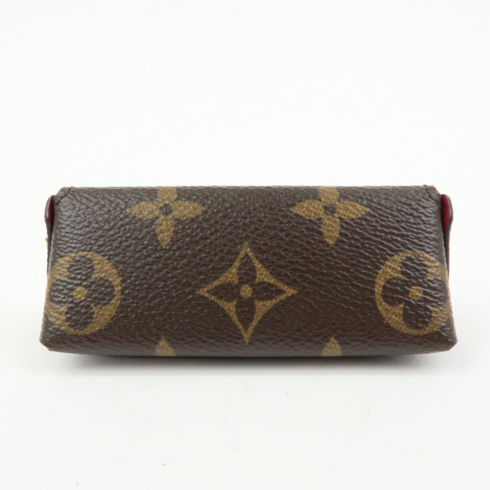 Louis Vuitton Monogram Pochette Rivette Lip Case Fushia M61473