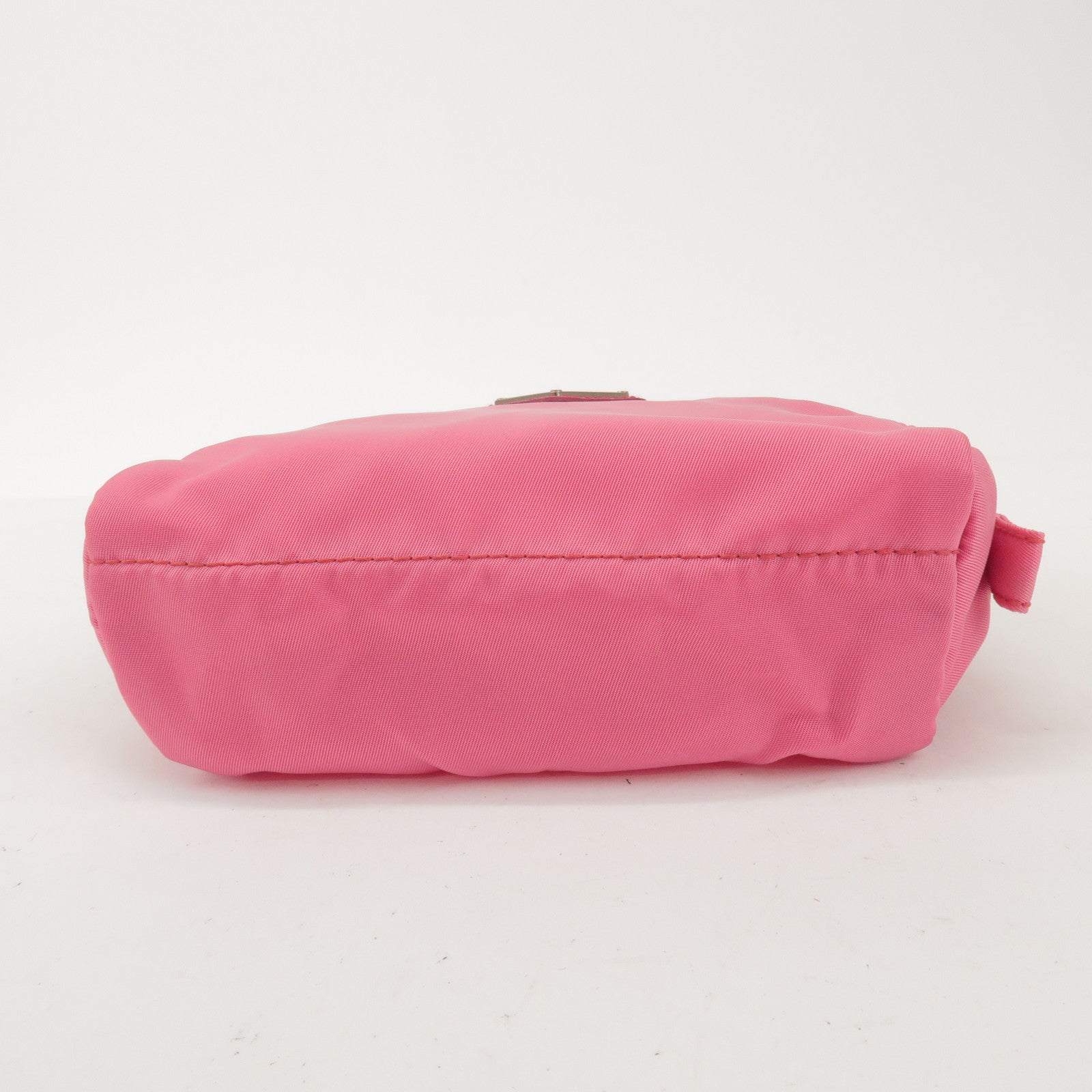 PRADA Set of 2 Nylon Pouch Cosmetic Bag Pink Red 1N0340/1N0339