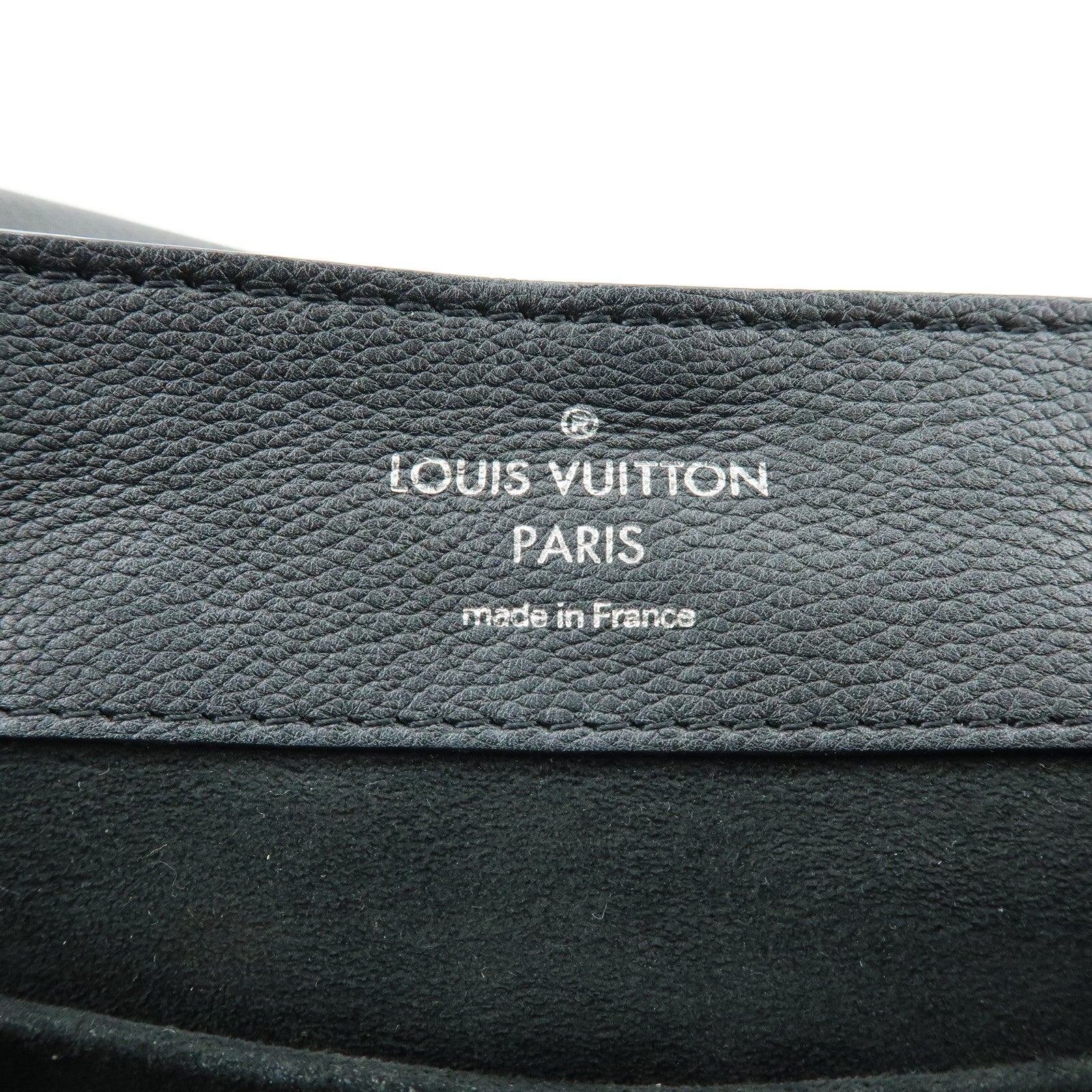 Louis Vuitton Lockme Leather Backpack Rucksack Noir Black M41815