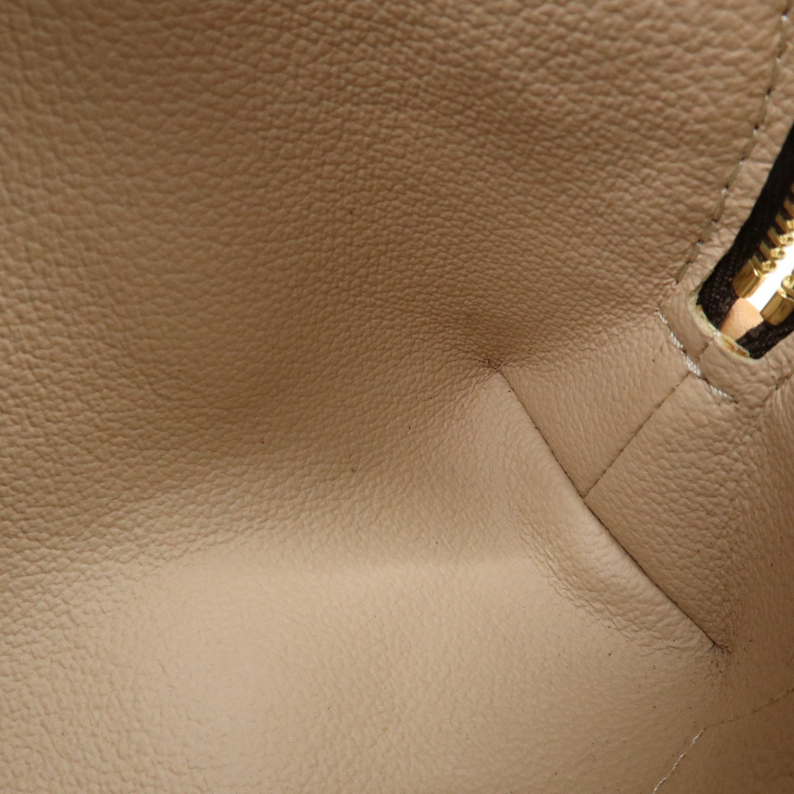 Louis Vuitton Monogram Pochette Cosmetic PM Pouch Brown M47515