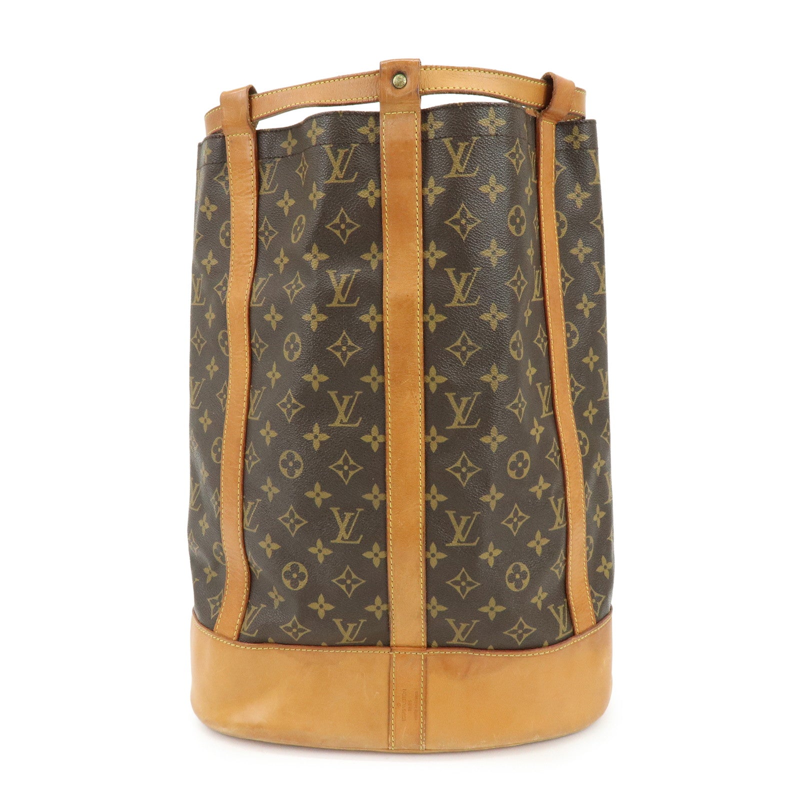 Louis Vuitton Monogram Randonnee GM Shoulder Bag Brown M42244
