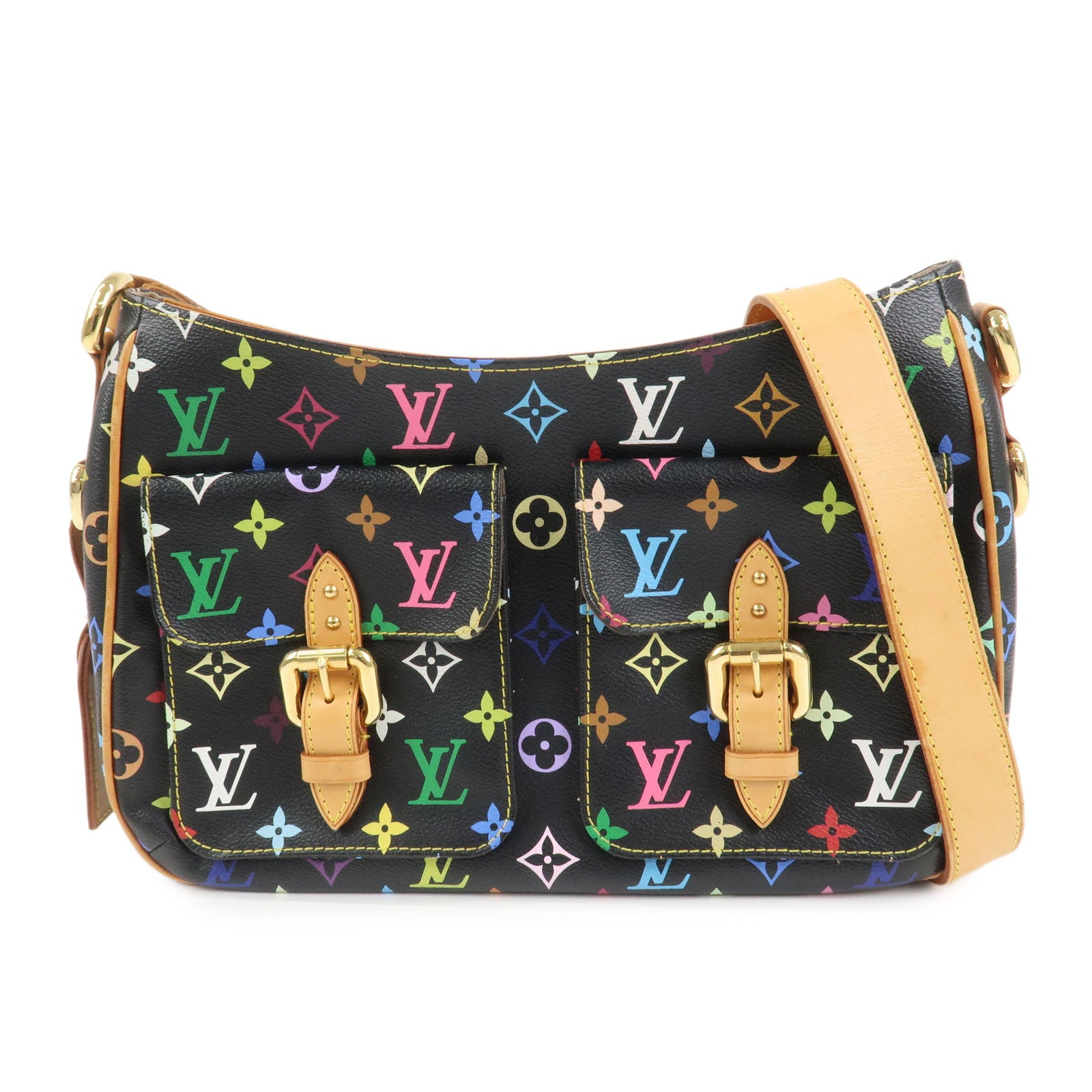 Louis Vuitton Monogram Lodge GM Shoulder Bag Multicolor Noir M40052
