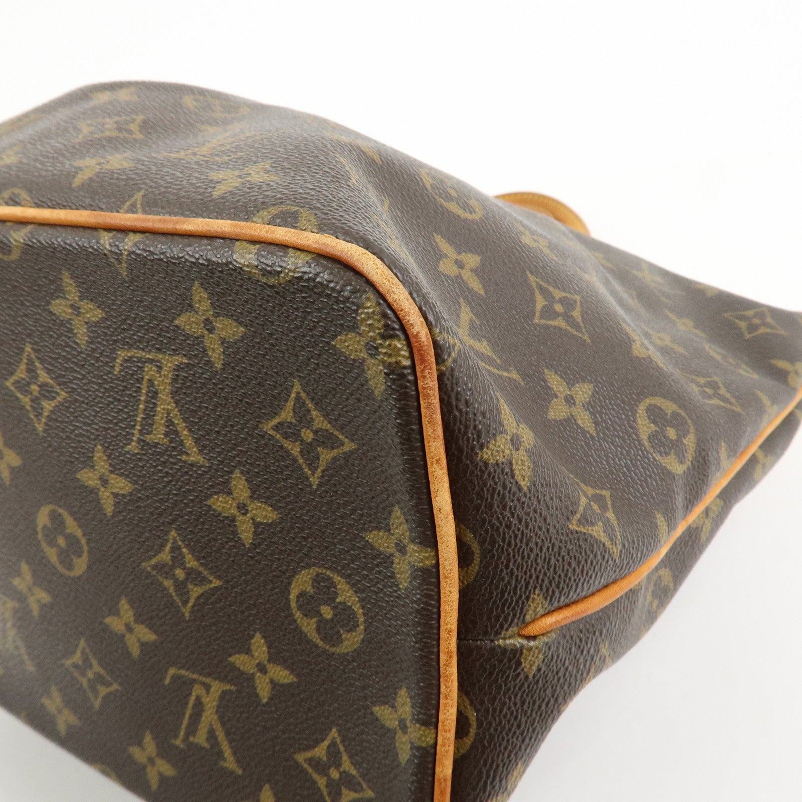 Louis Vuitton Monogram Canvas Palermo PM 2Way Hand Bag Brown M40145