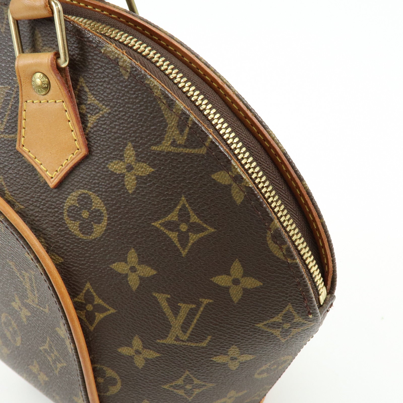 Louis Vuitton Monogram Ellipse PM Hand Bag Brown M51127