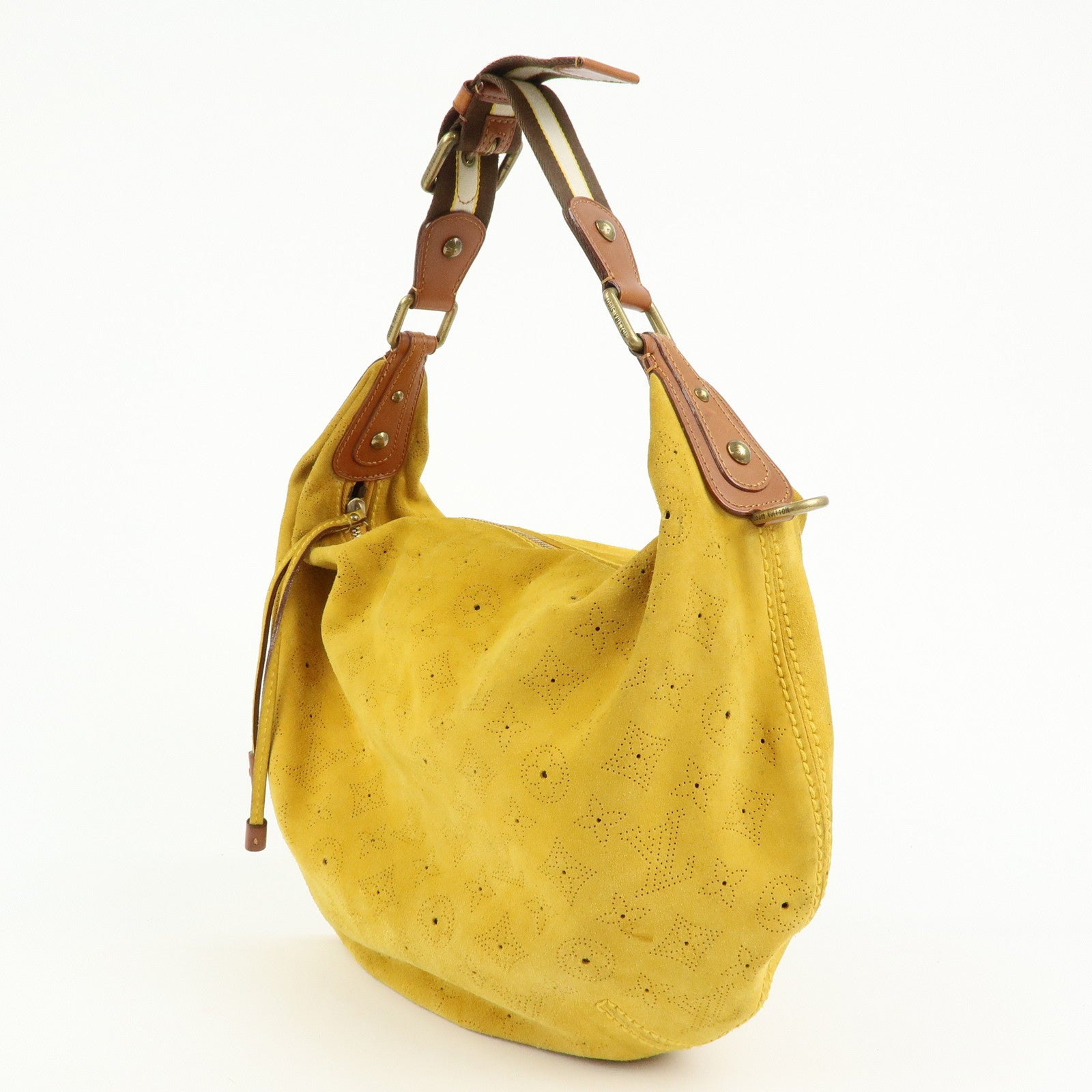 Louis Vuitton Monogram Mahina Onata GM Shoulder Bag Yellow M95118