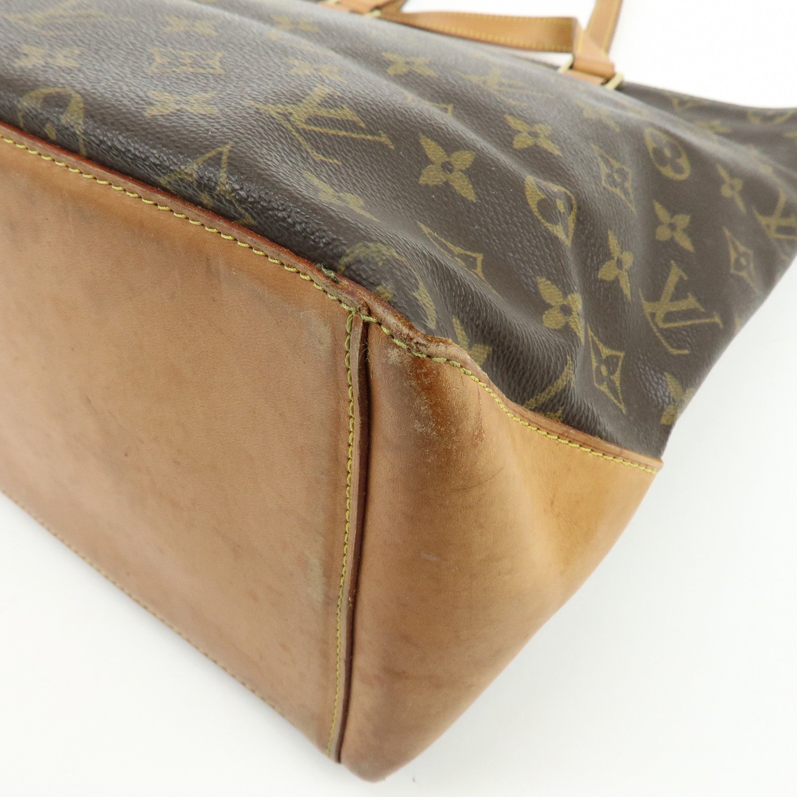 Louis Vuitton Monogram Cabas Mezzo Tote Bag Shoulder Bag M51151