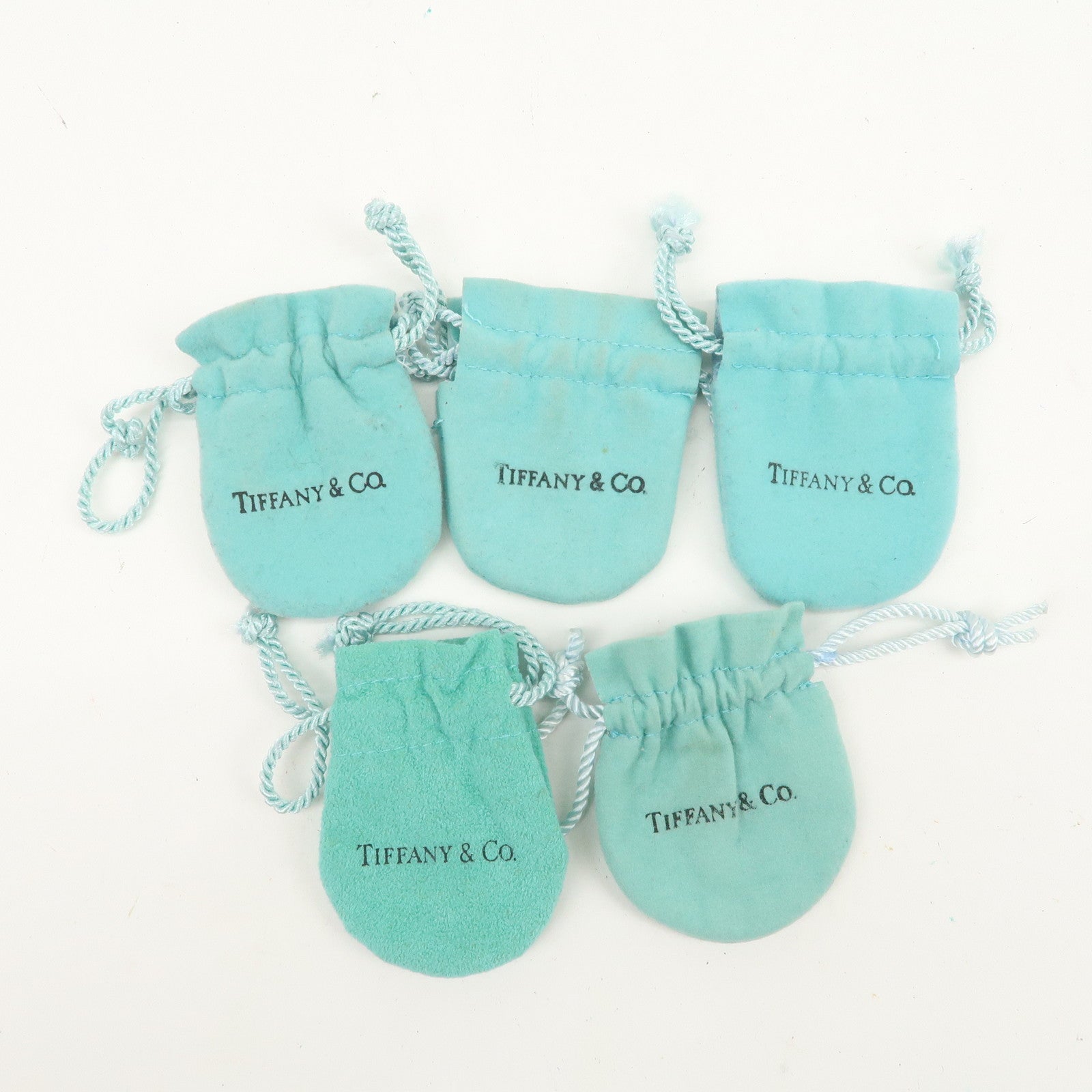 Tiffany & Co Set of 30 Dust Bags for Jewelry Tiffany Blue