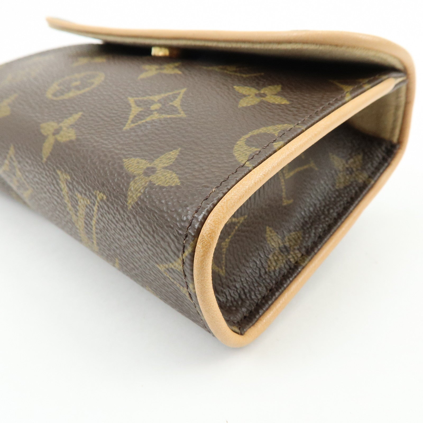 Louis Vuitton Monogram Pochette Florentine Waist Bag Brown M51855