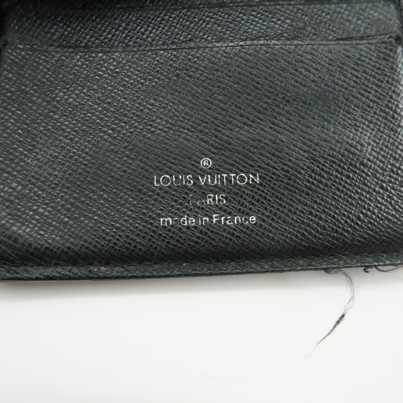 Louis Vuitton Damier Graphite Set of Compact Wallet N62664/N62663