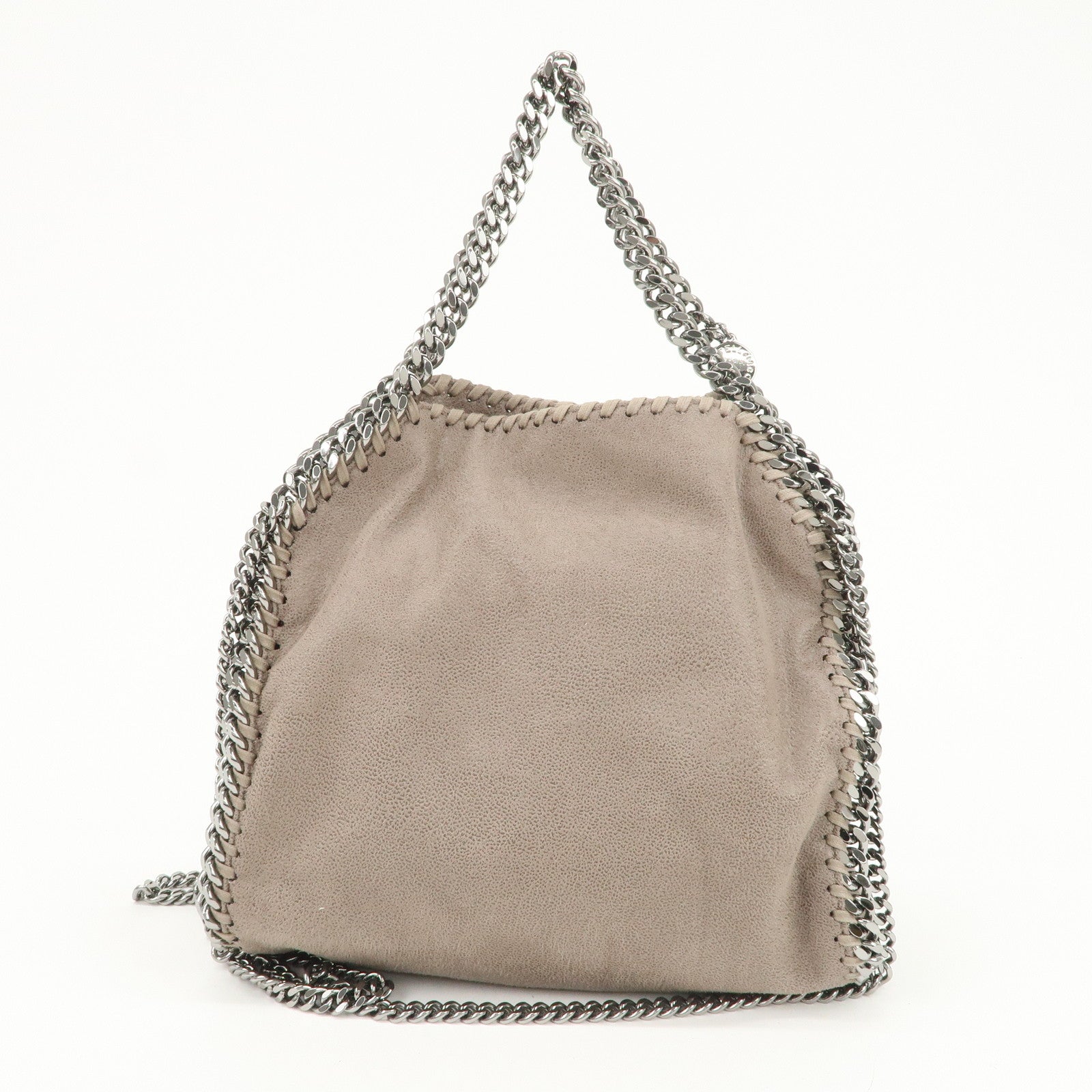 STELLA MCCARTNEY Polyester Falabella 2Way Bag Gray
