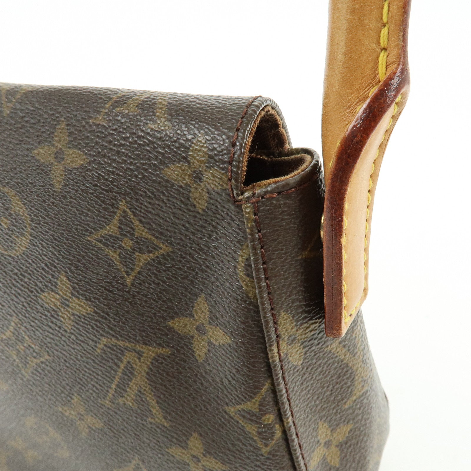 Louis Vuitton Monogram Mini Looping Shoulder Bag Brown M51147