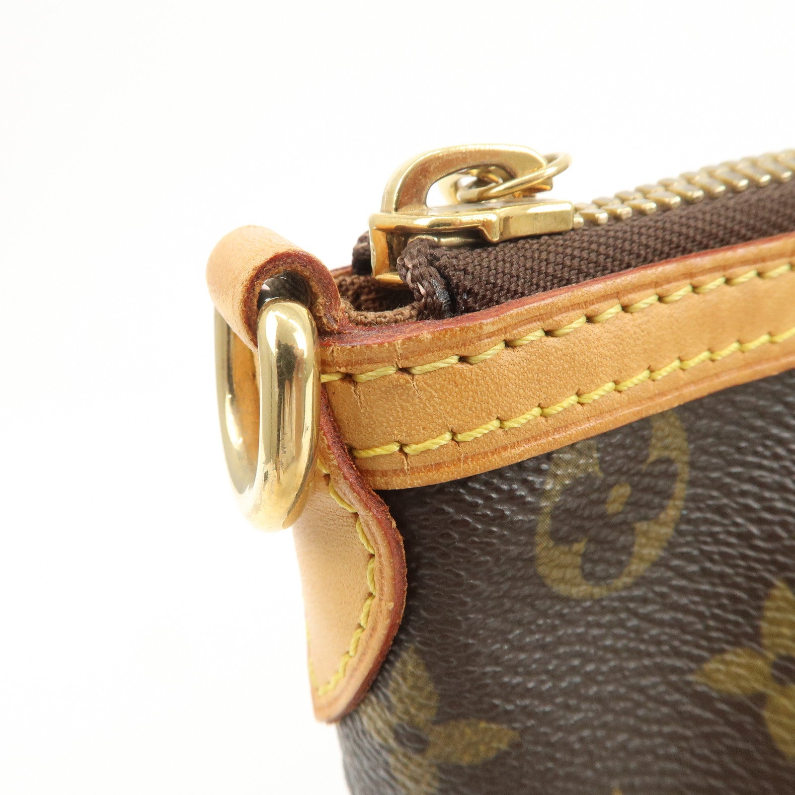 Louis Vuitton Monogram Palermo PM 2Way Bag Hand Bag Brown M40145