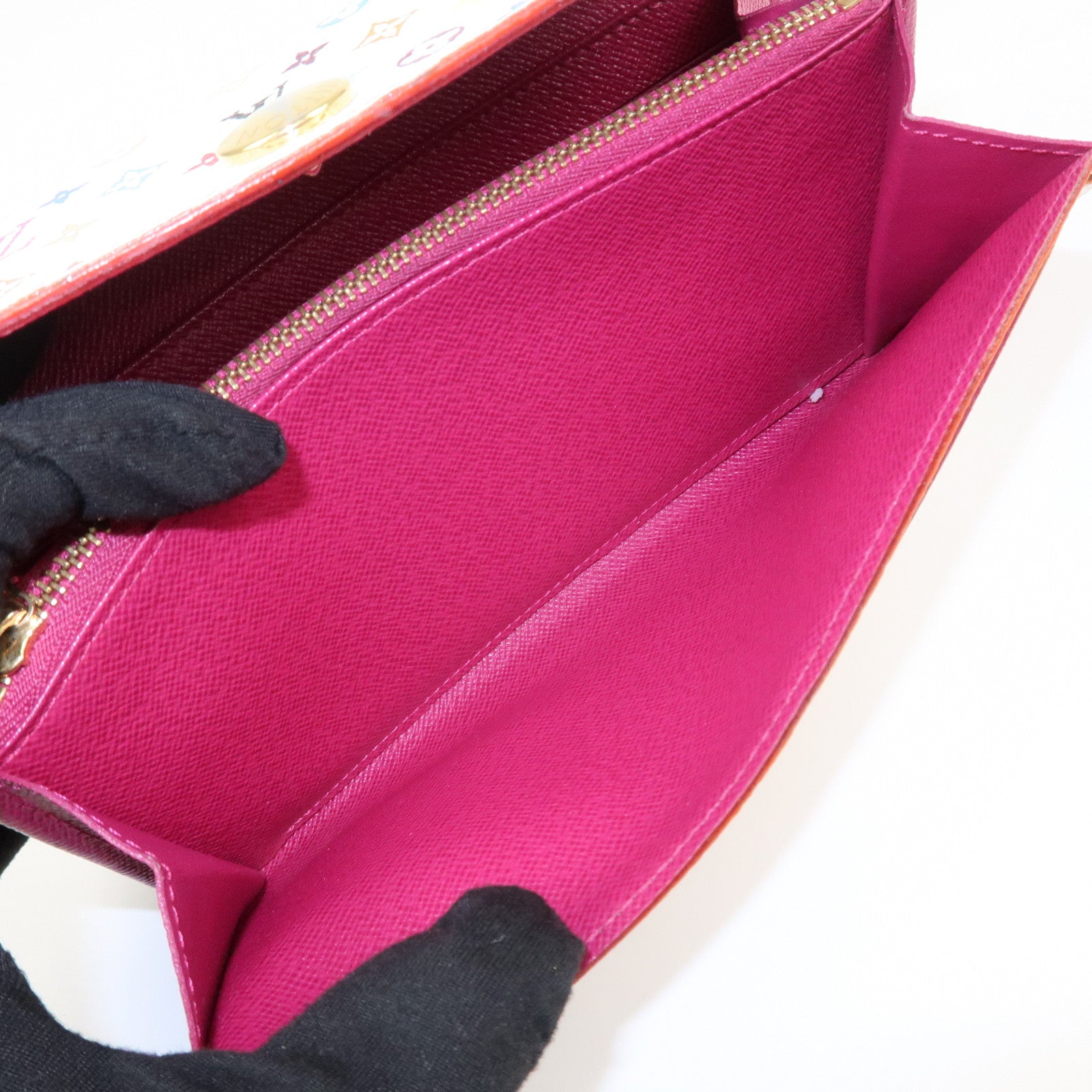 Louis Vuitton Monogram Portefeuille Sarah Long Wallet M93745
