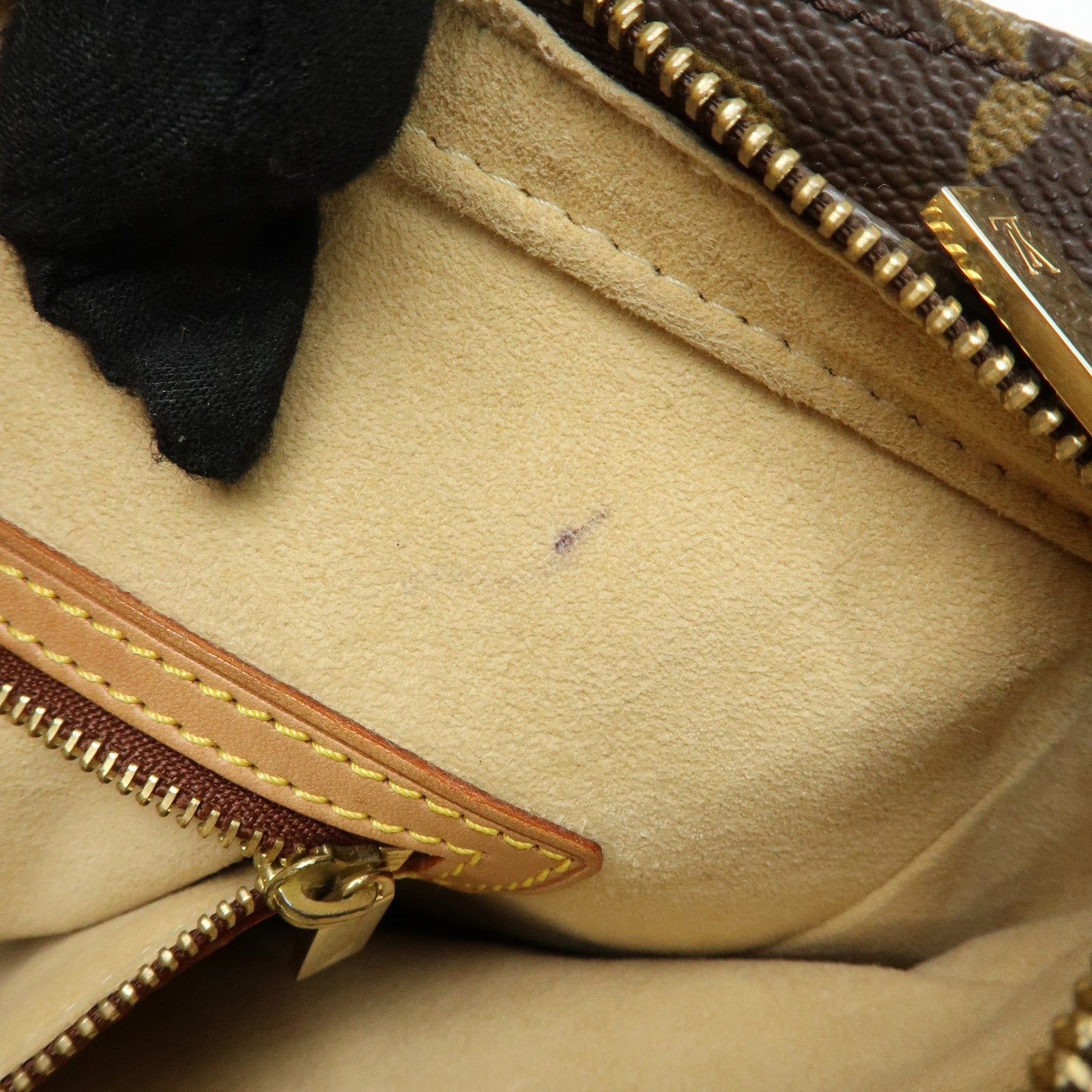 Louis Vuitton Monogram Looping GM Shoulder Bag Brown M51145