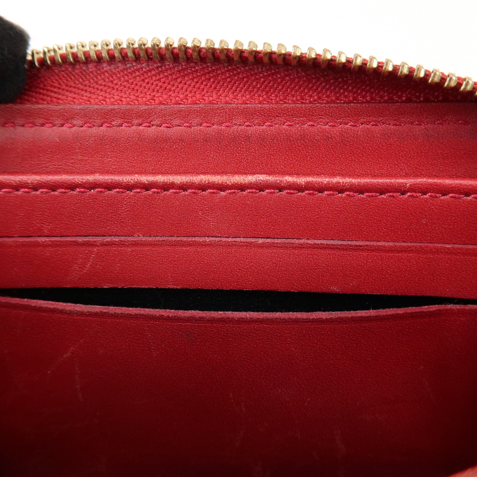 Louis Vuitton Monogram Vernis Leather Zippy Coin Case Pomme d'Amour
